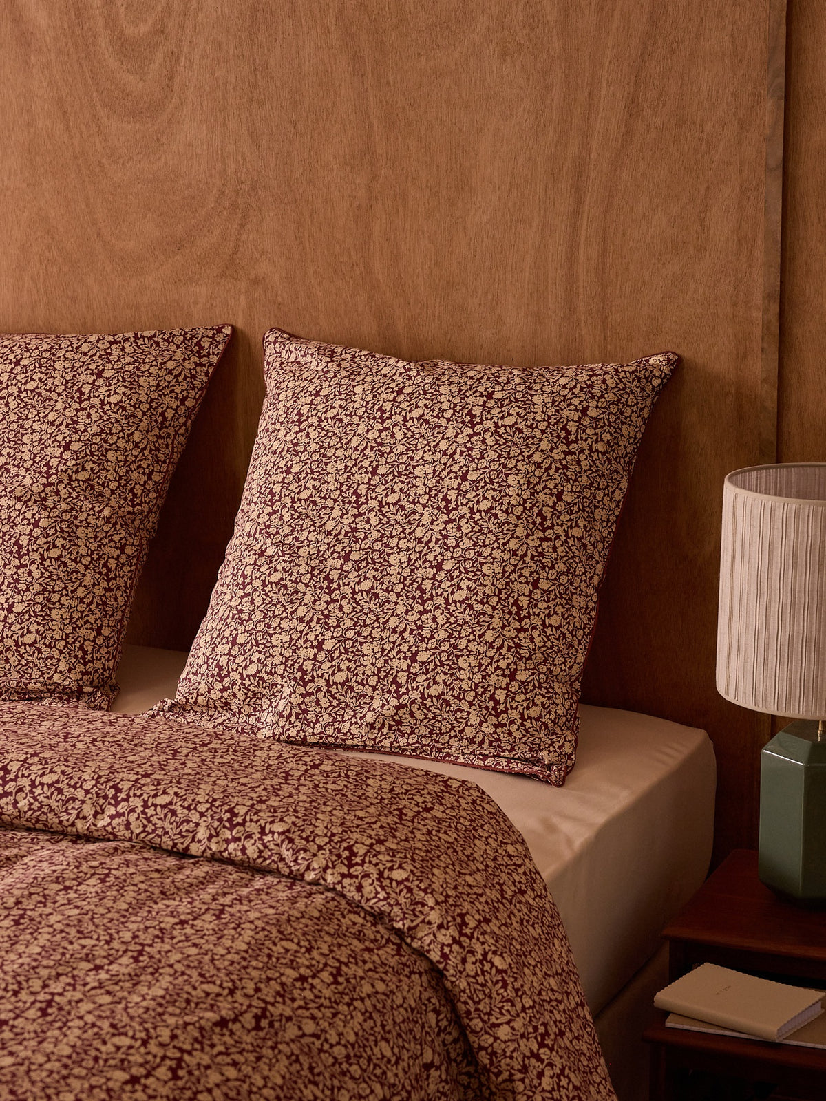 Taie d'oreiller percale de coton "Léontine"
