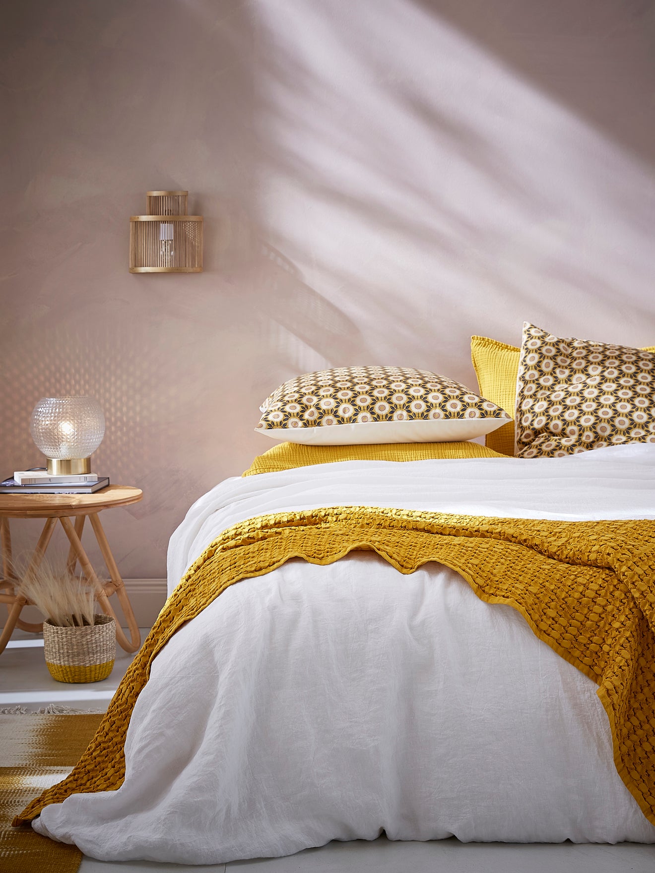 Dekbedovertrek in gewassen linnen "Cocoon"