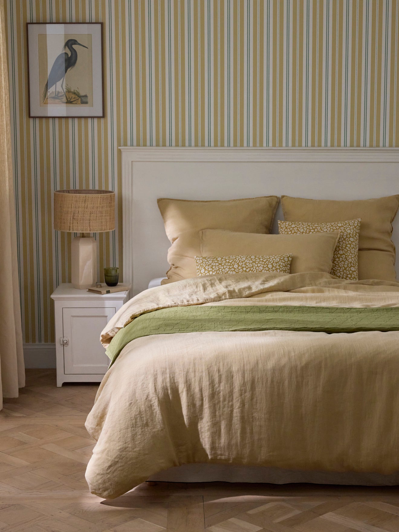 Dekbedovertrek in gewassen linnen "Cocoon"