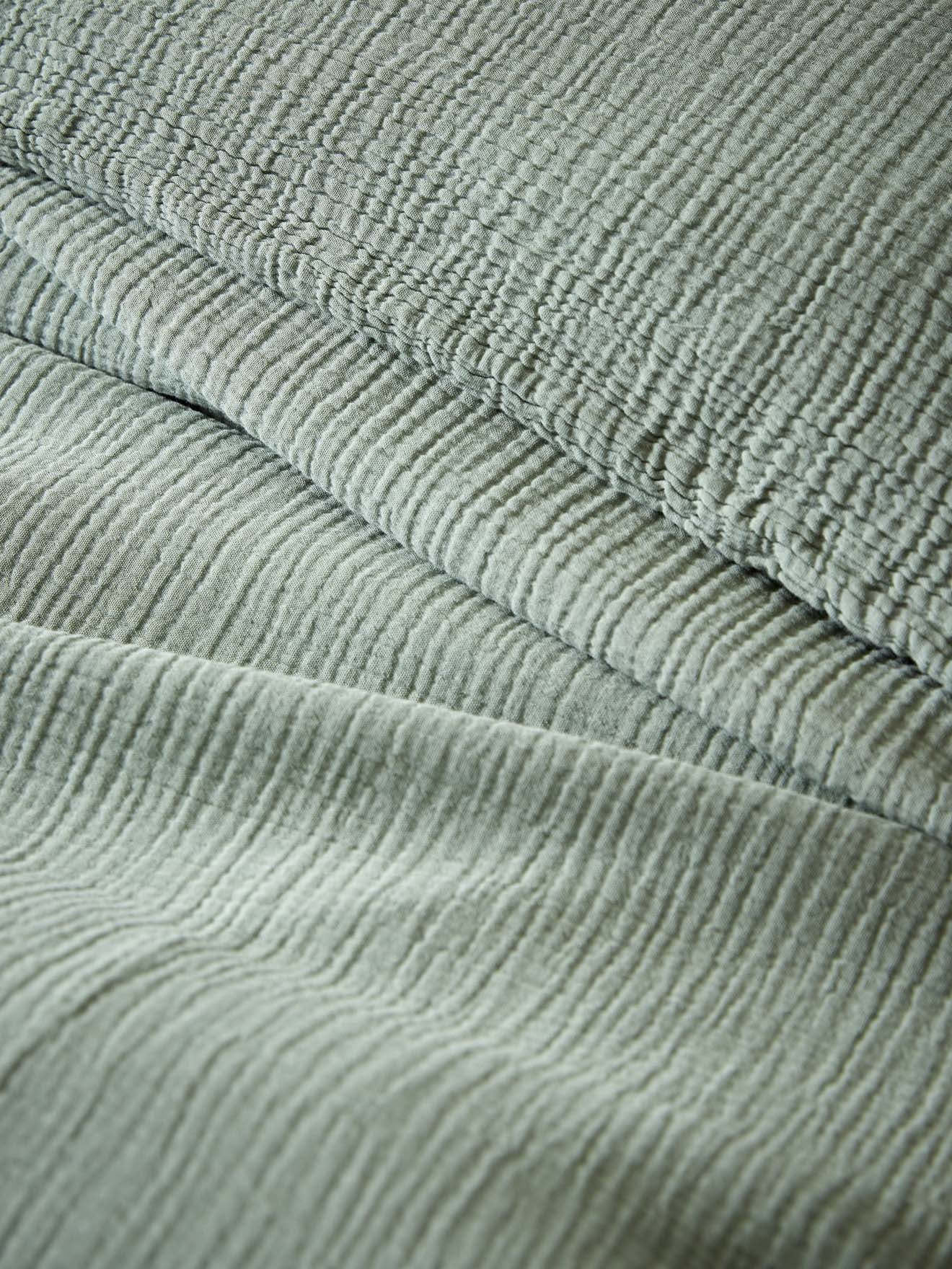 Housse de couette gaze de coton "Gaufrée"