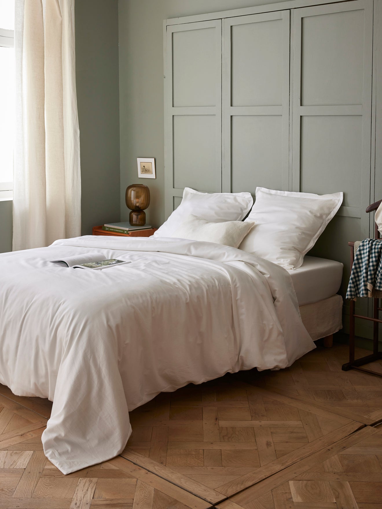 Housse de couette satin de coton "Satine"