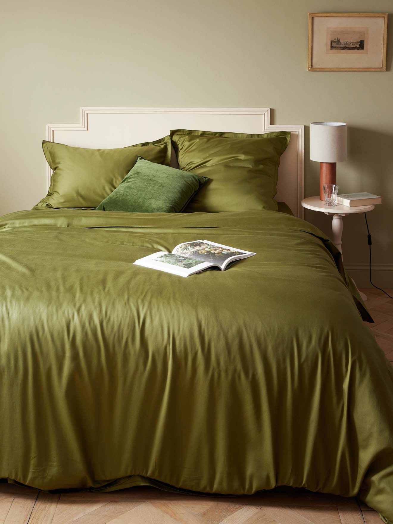Housse de couette satin de coton "Satine"