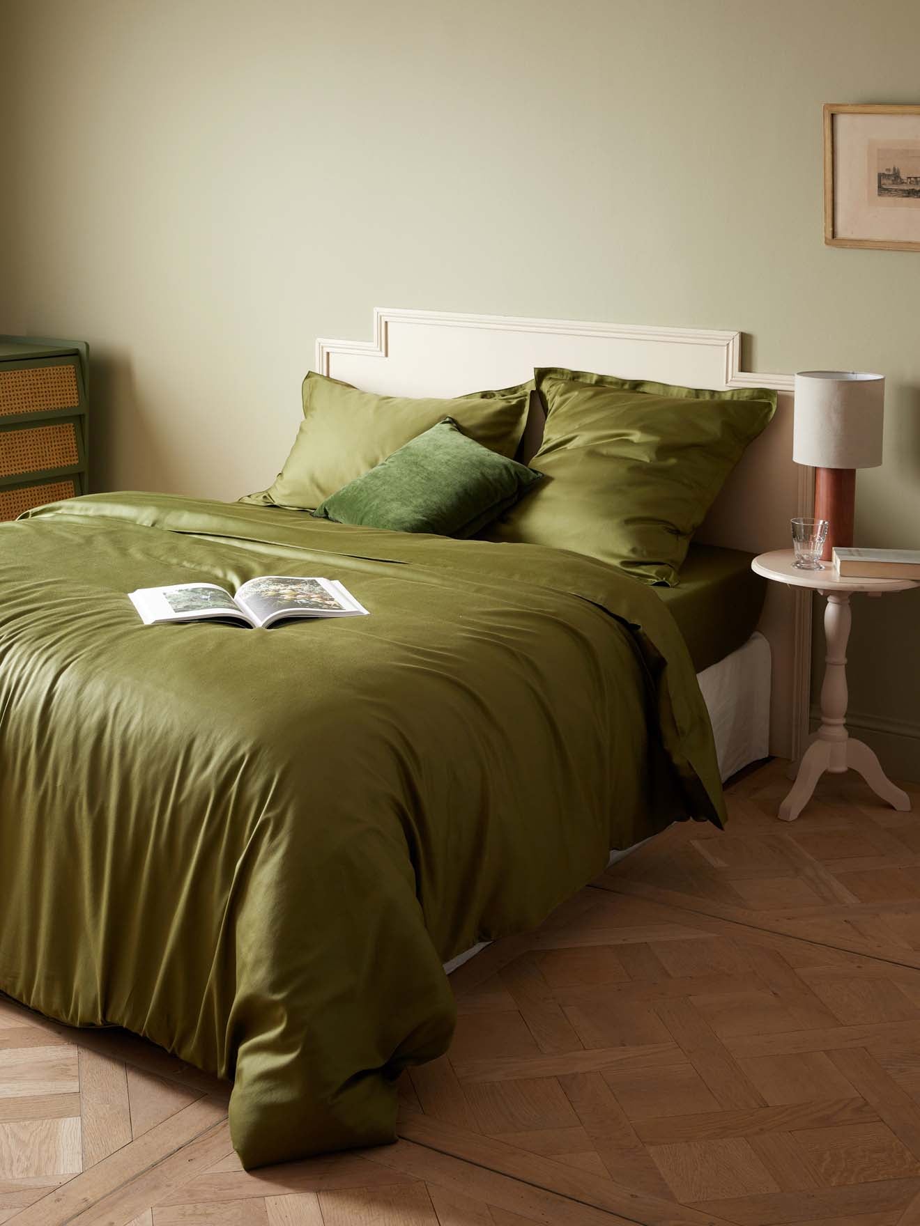 Housse de couette satin de coton "Satine"