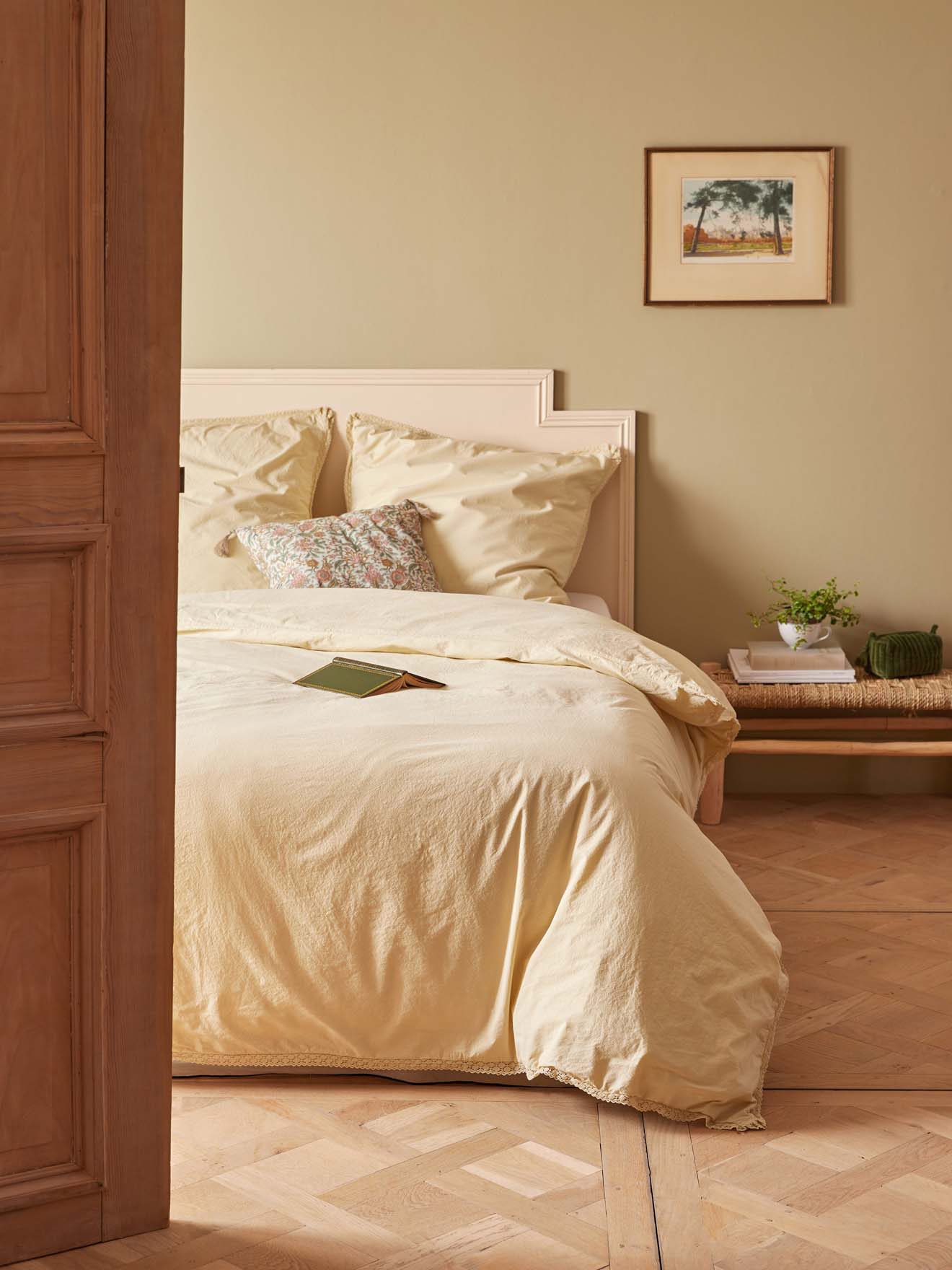 Housse de couette percale de coton "Charlotte"