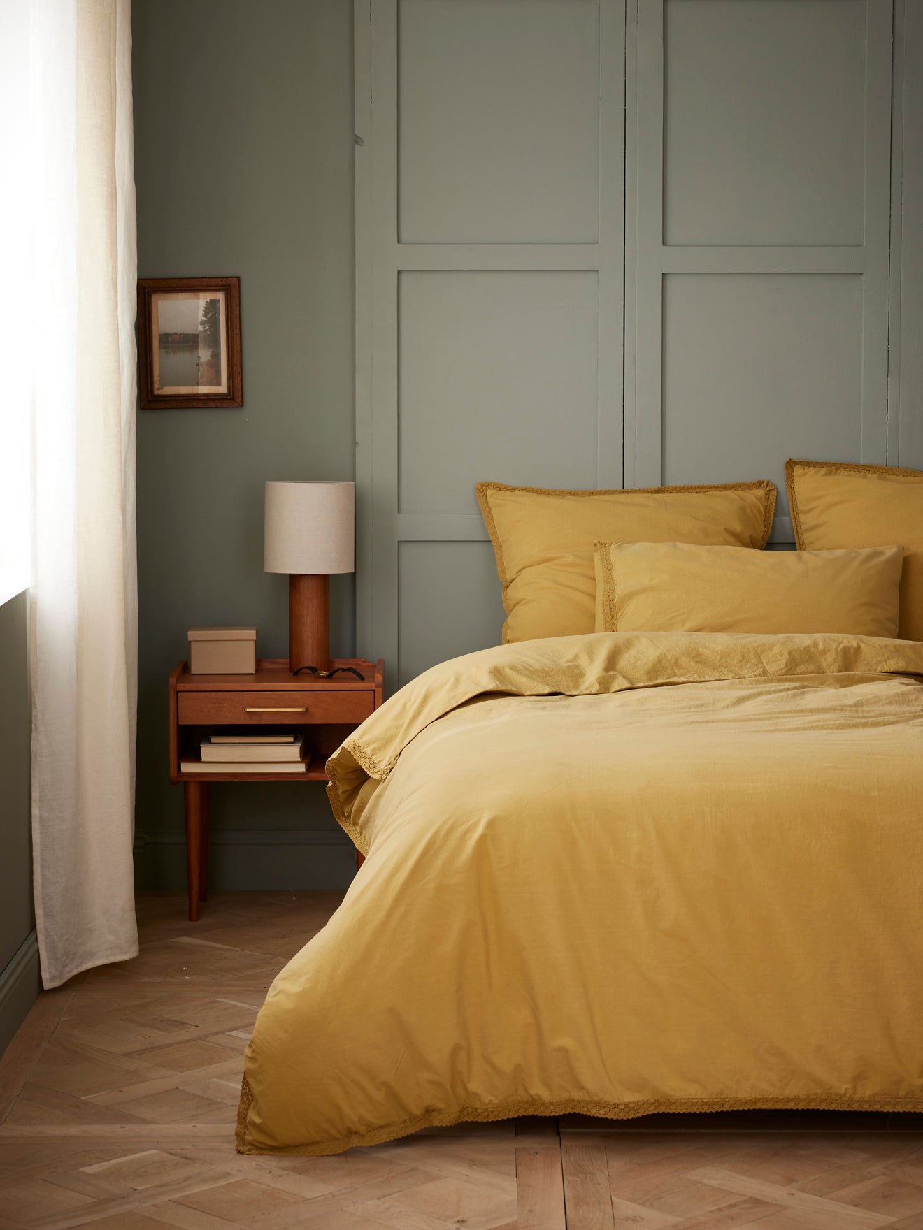 Housse de couette percale de coton "Charlotte"