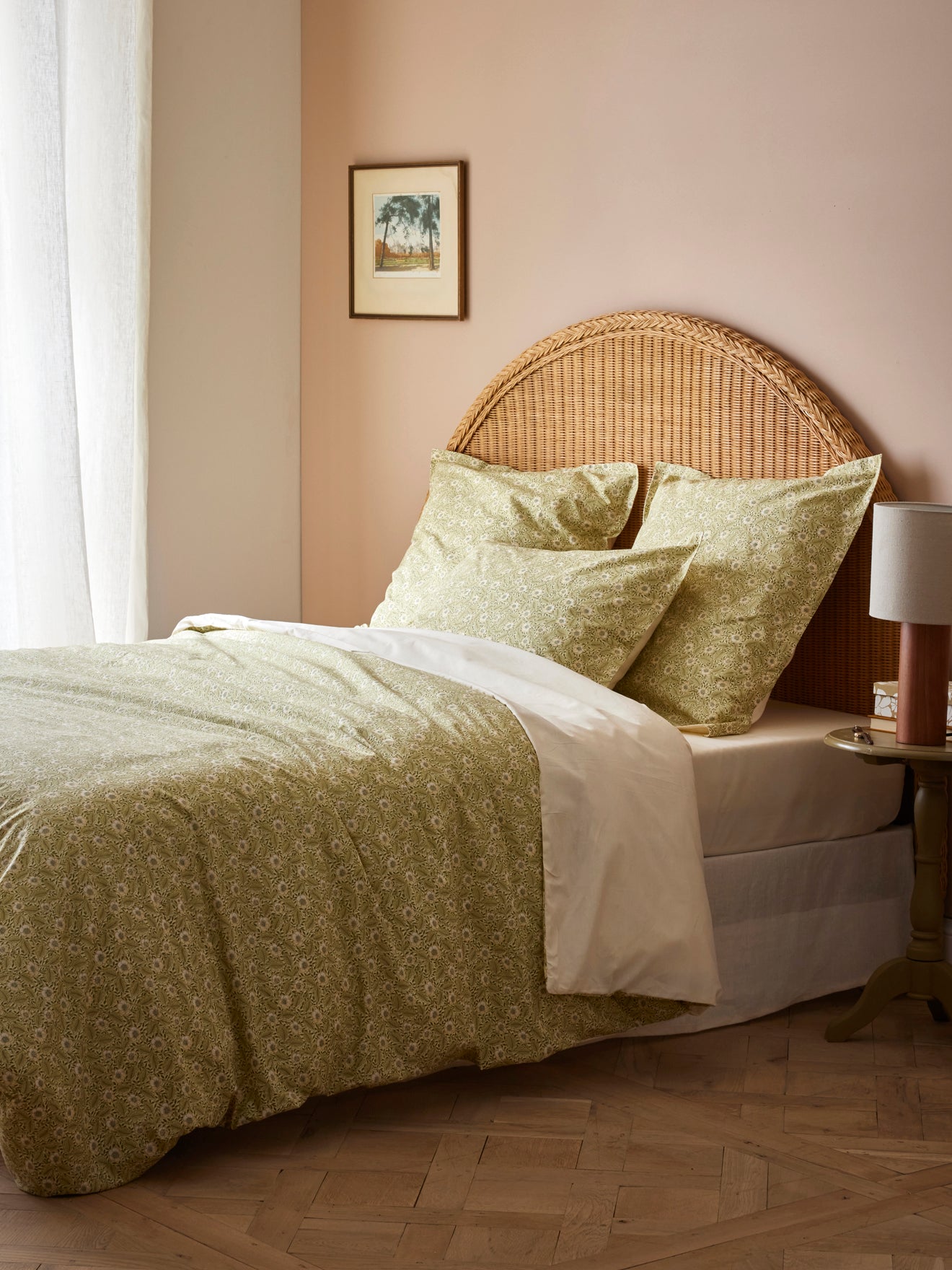 Housse de couette Christchurch, dessin William Morris