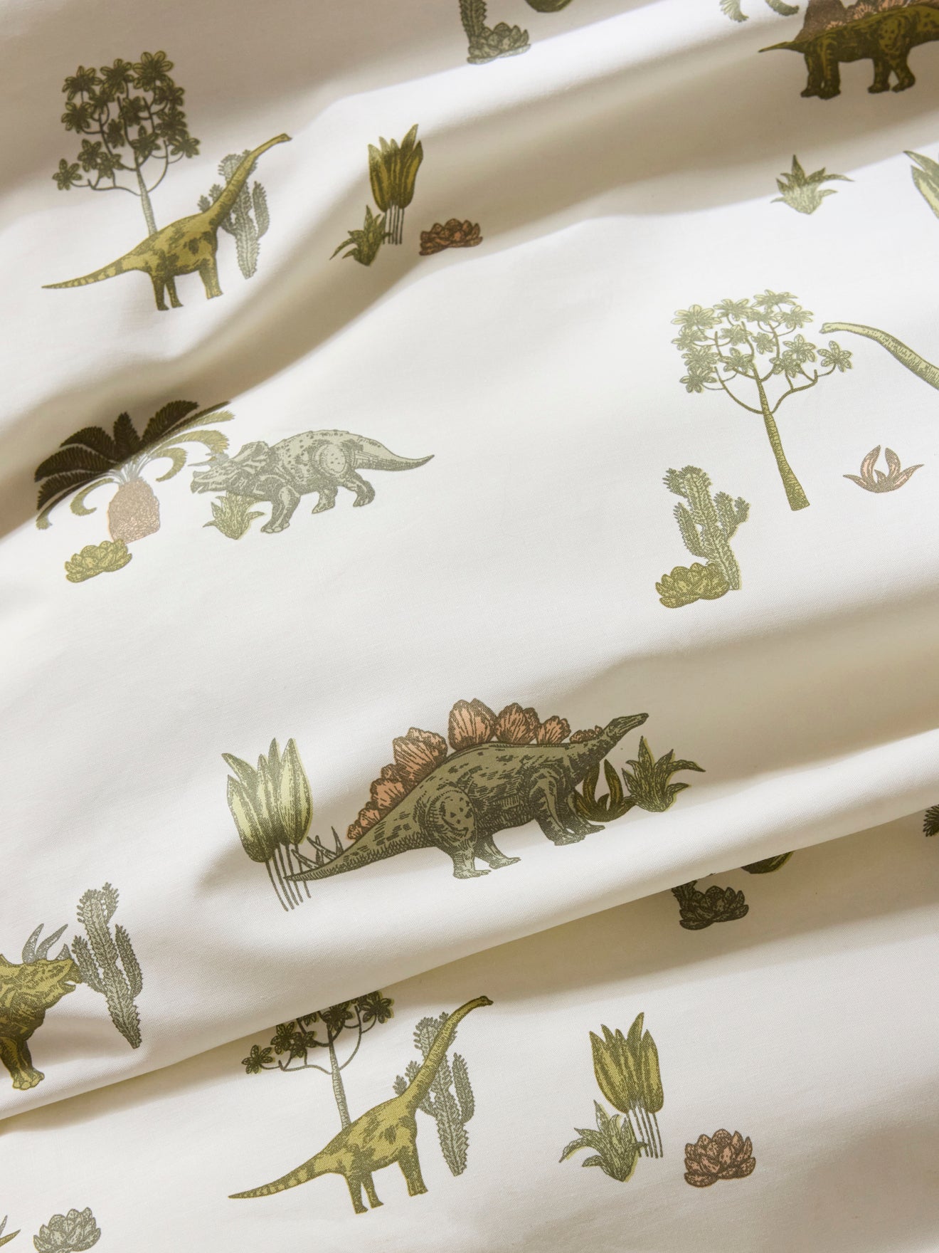 Housse de couette percale de coton "Dinosorus"