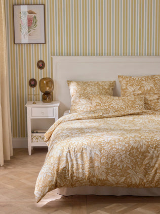 Housse de couette percale de coton "Botanica"