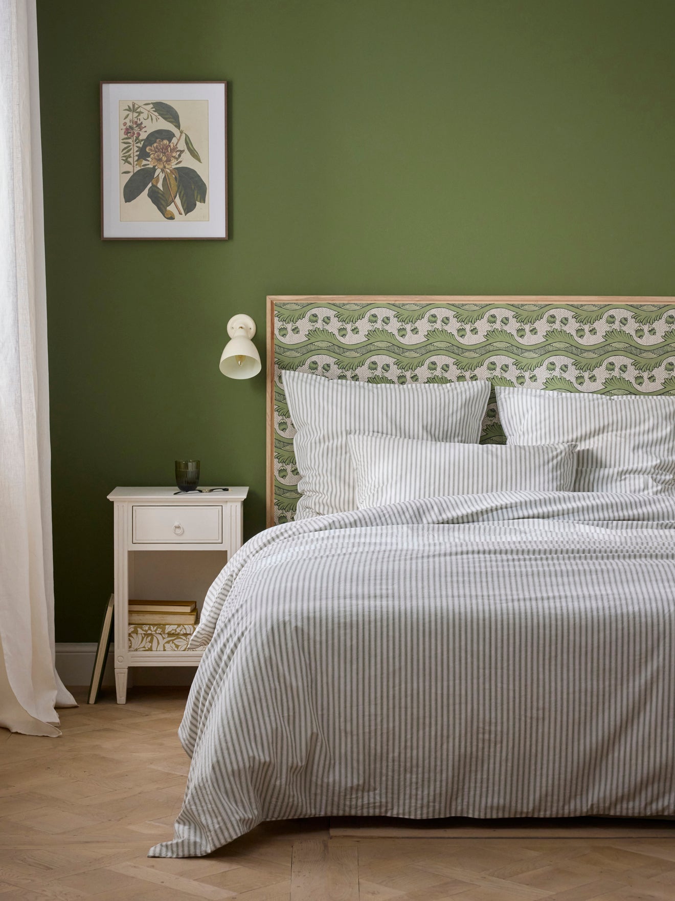 Housse de couette percale de coton lavée "Coutil"