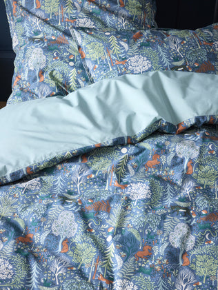 Housse de couette percale de coton "Axel"
