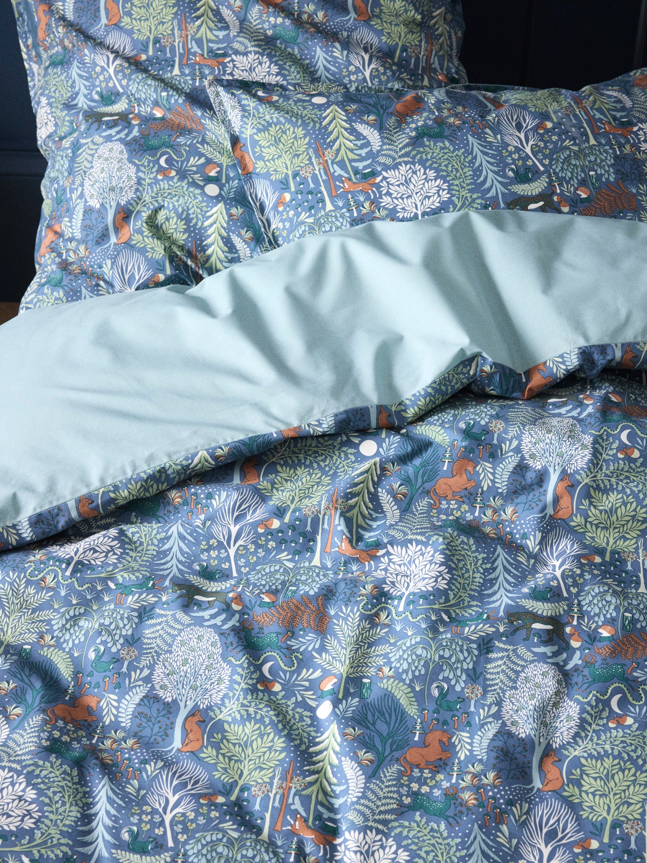 Housse de couette percale de coton "Axel"