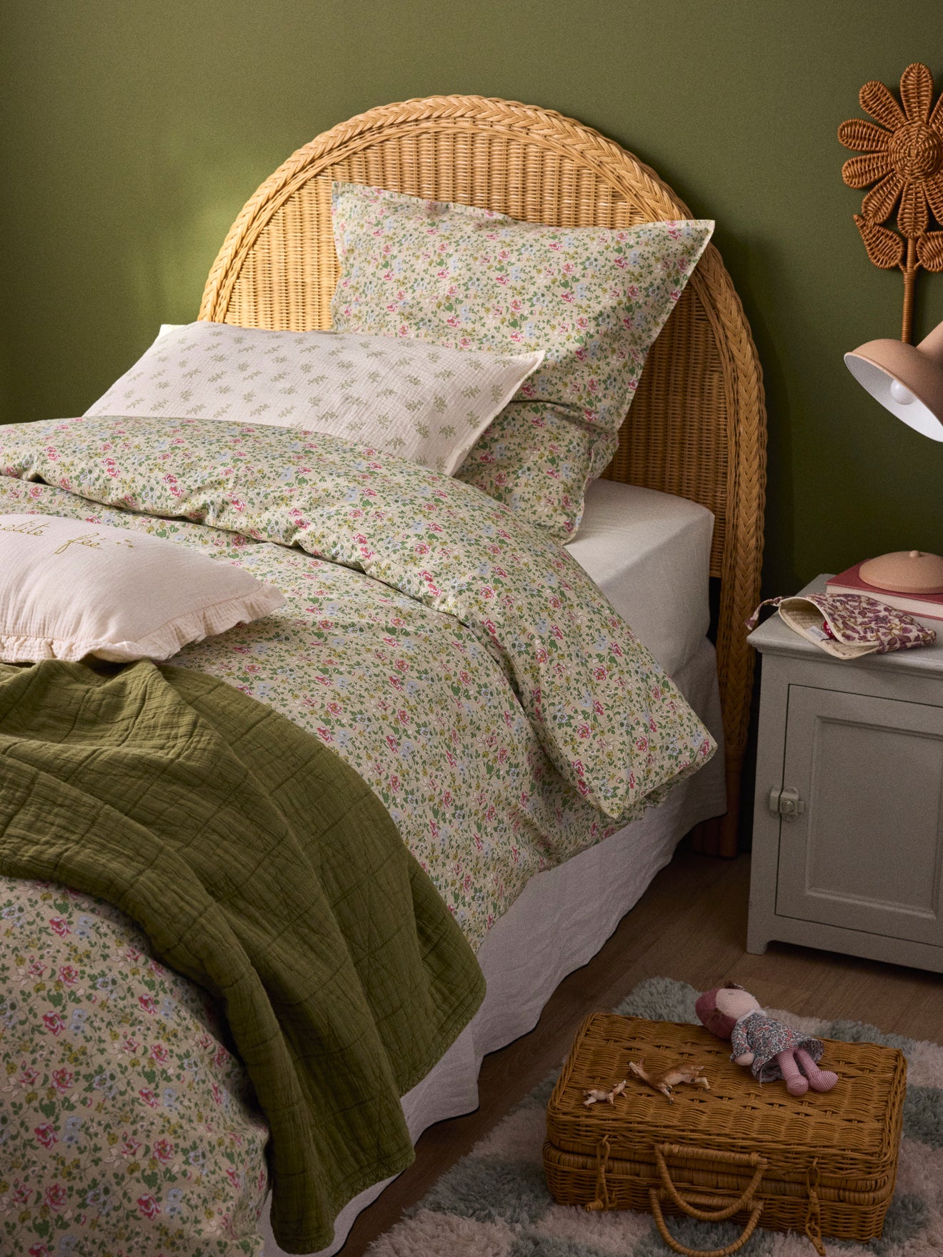 Housse de couette percale de coton "Alma"