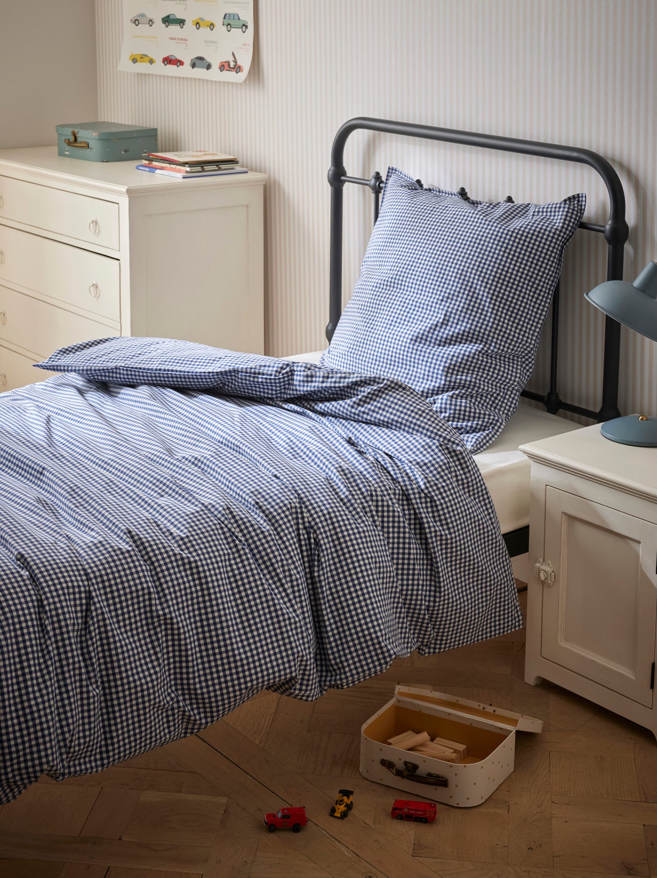 Dekbedovertrek in katoenbatist "Amy"