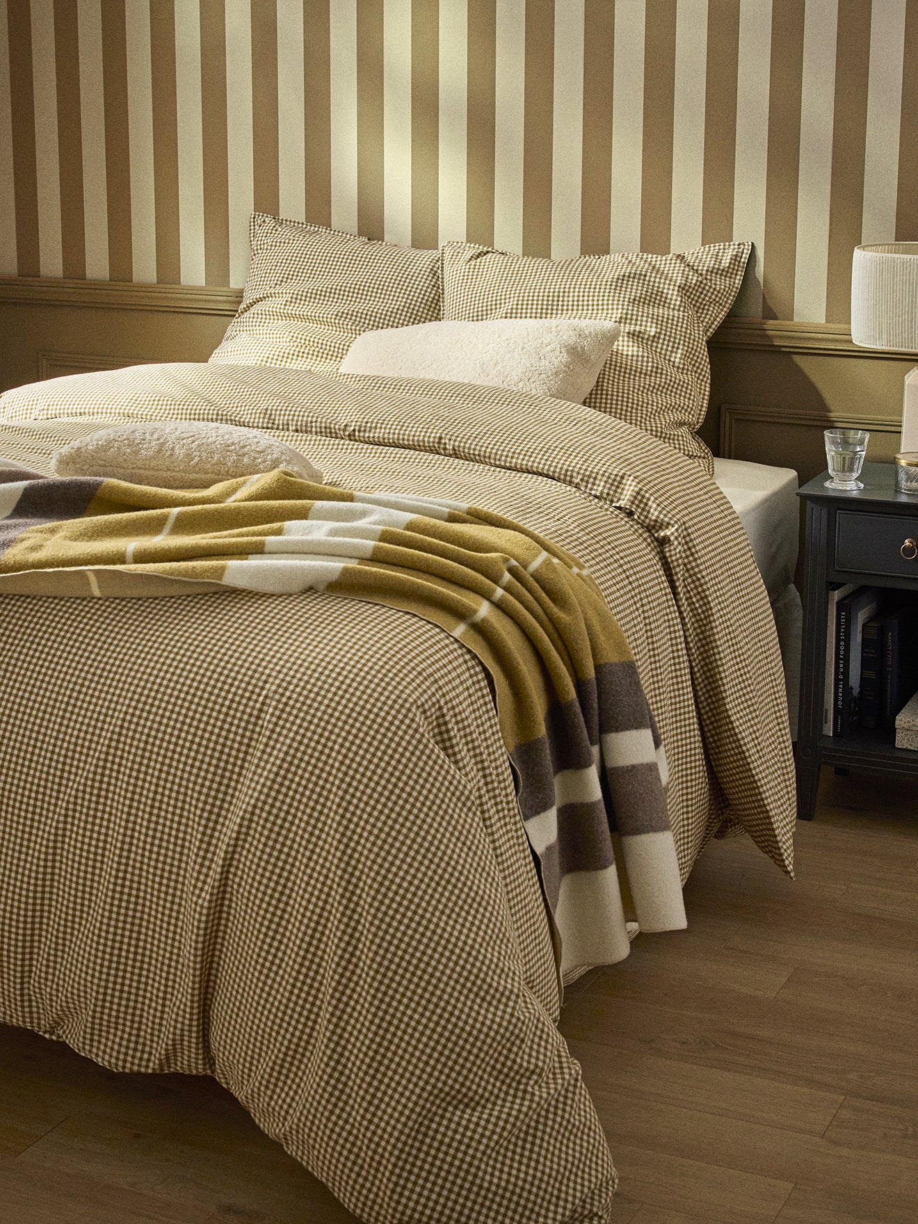 Dekbedovertrek in katoenbatist "Amy"