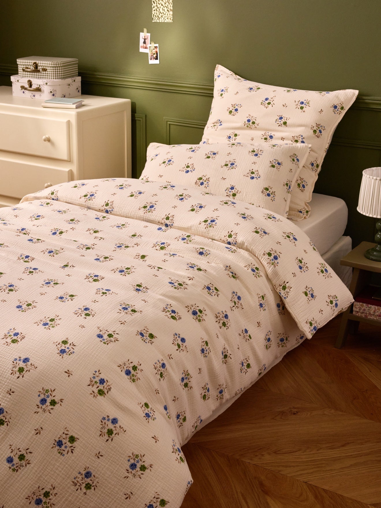 Housse de couette gaze de coton "Louison"