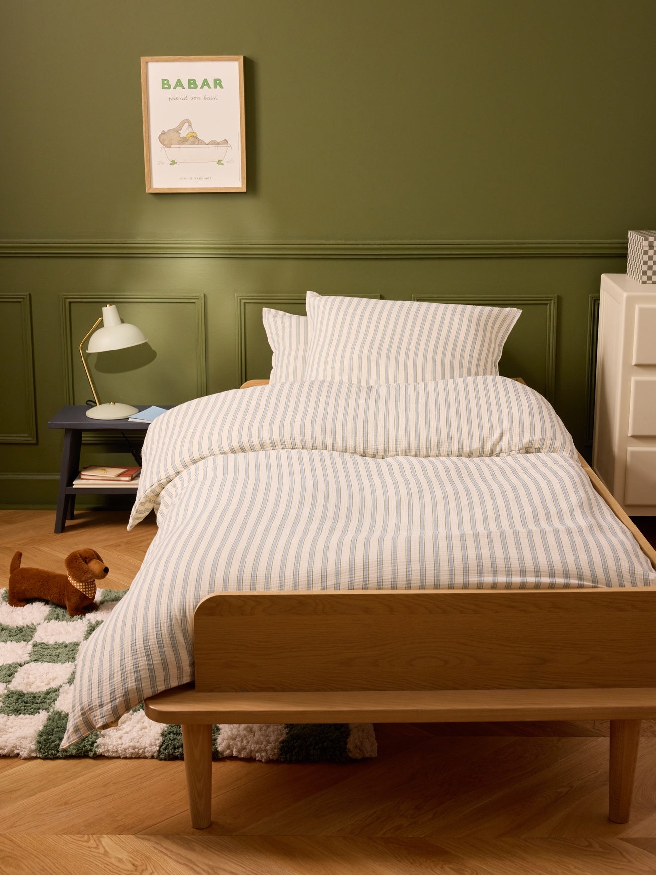 Housse de couette gaze de coton "Lou"