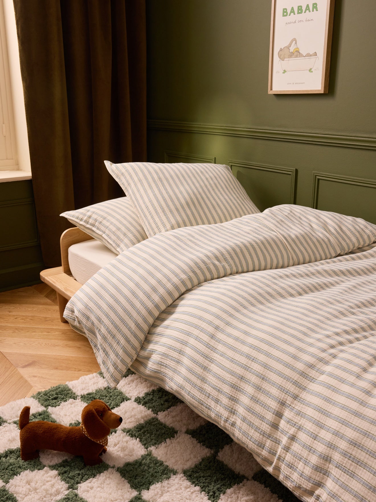 Housse de couette gaze de coton "Lou"