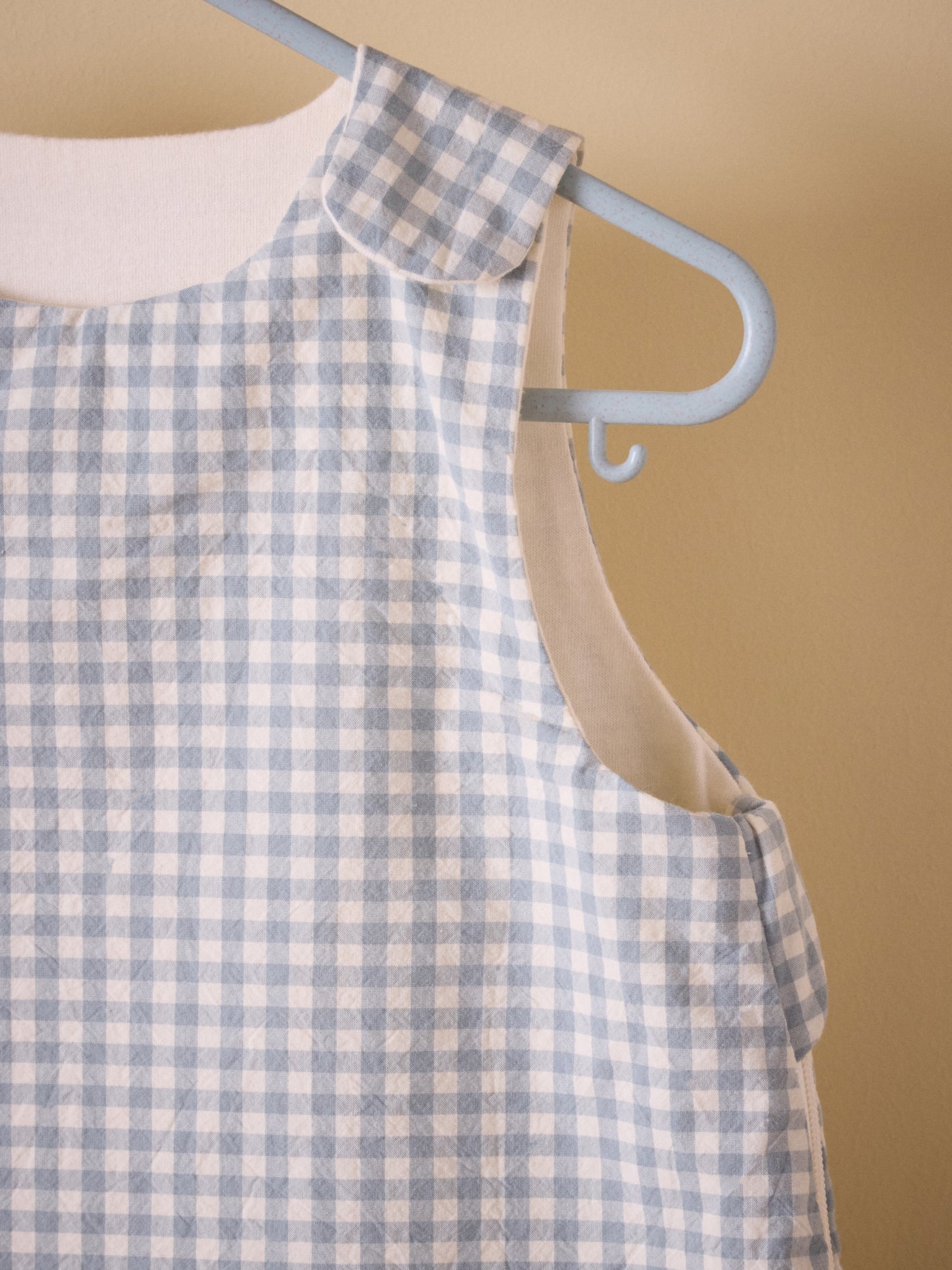 Gigoteuse vichy en percale de coton TOG 2