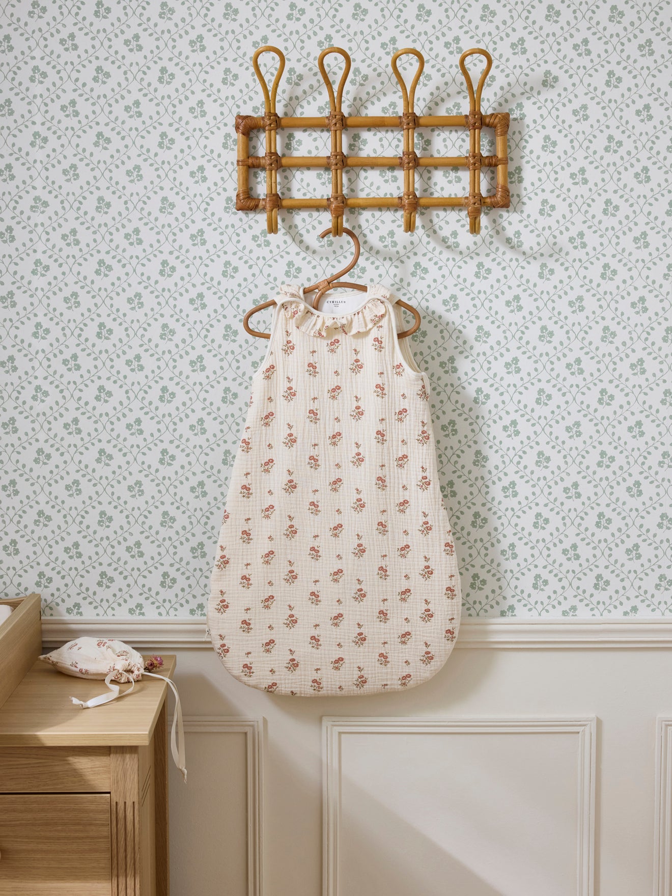 Gigoteuse col froufrou gaze de coton bio - TOG 2