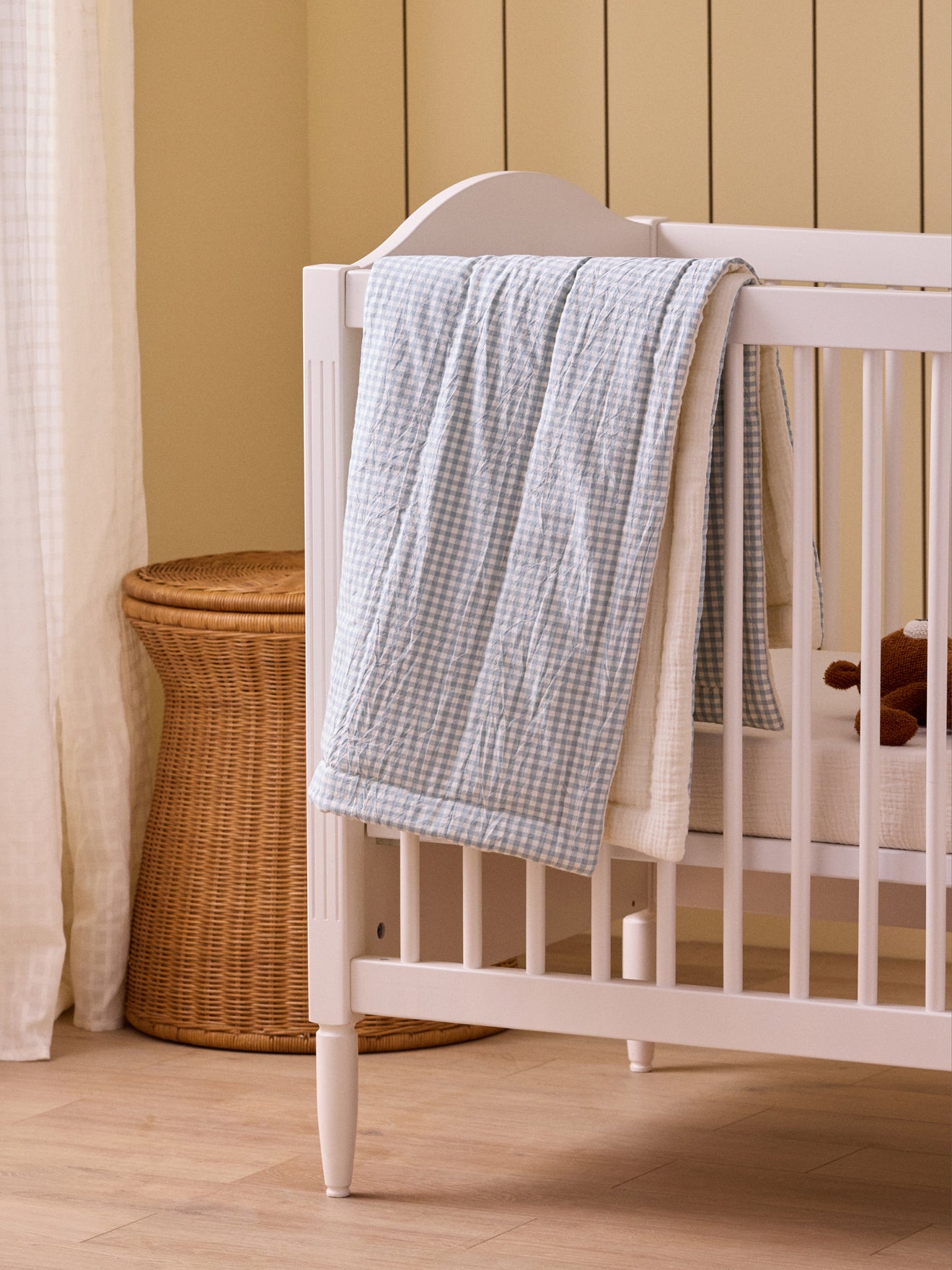 Babyplaid in tetrastof