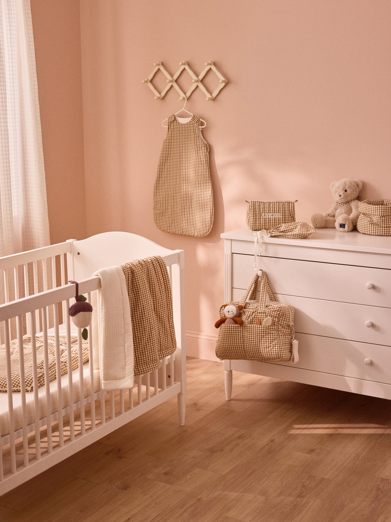 Babyplaid in tetrastof