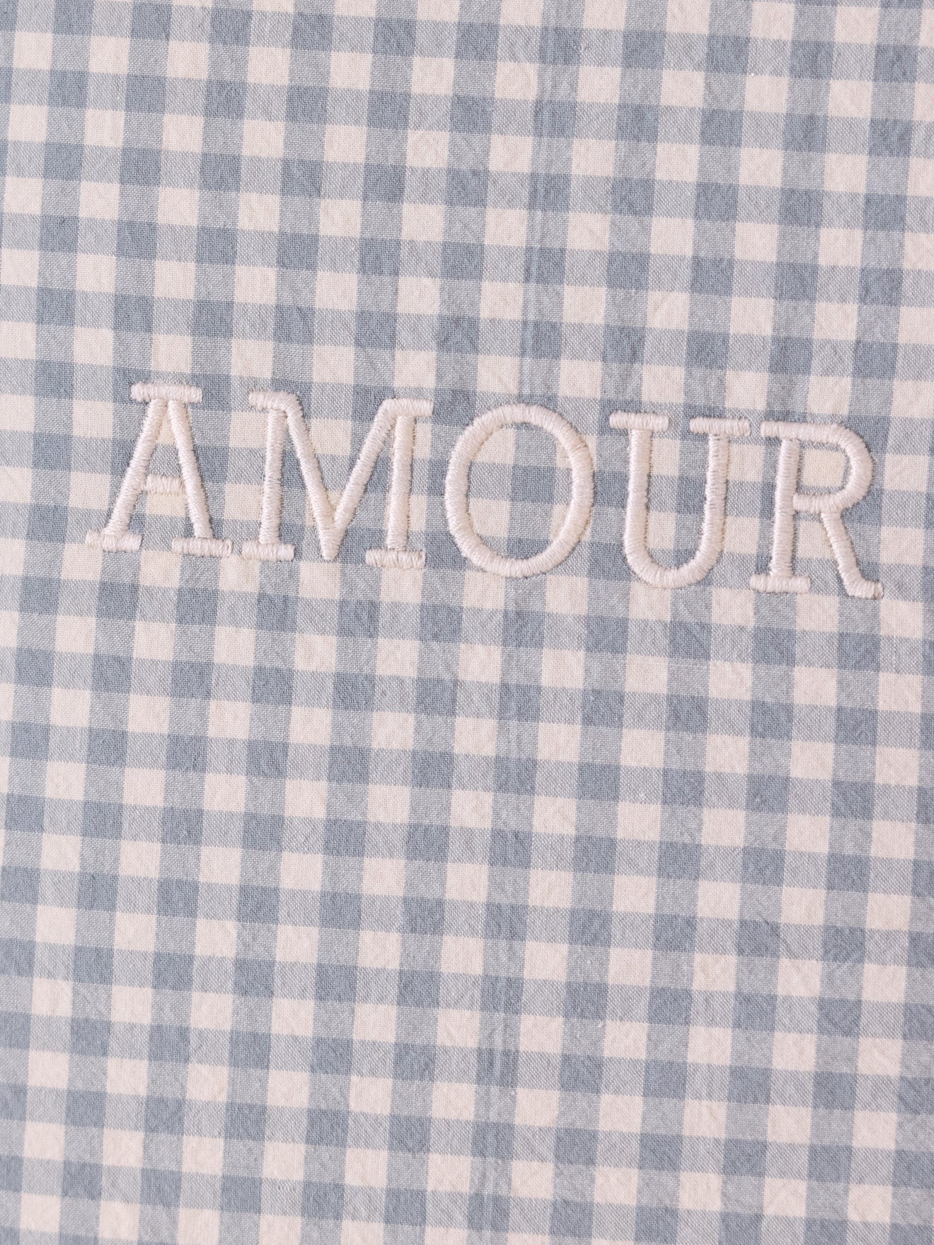 Housse pour carnet de santé en gaze vichy