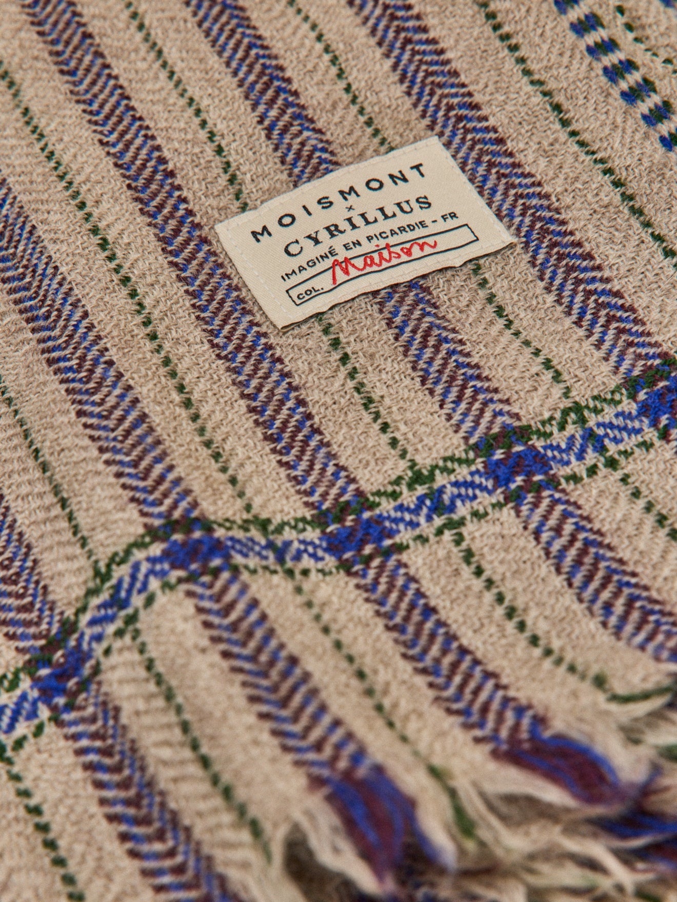 Wollen plaid - Moismont x Cyrillus
