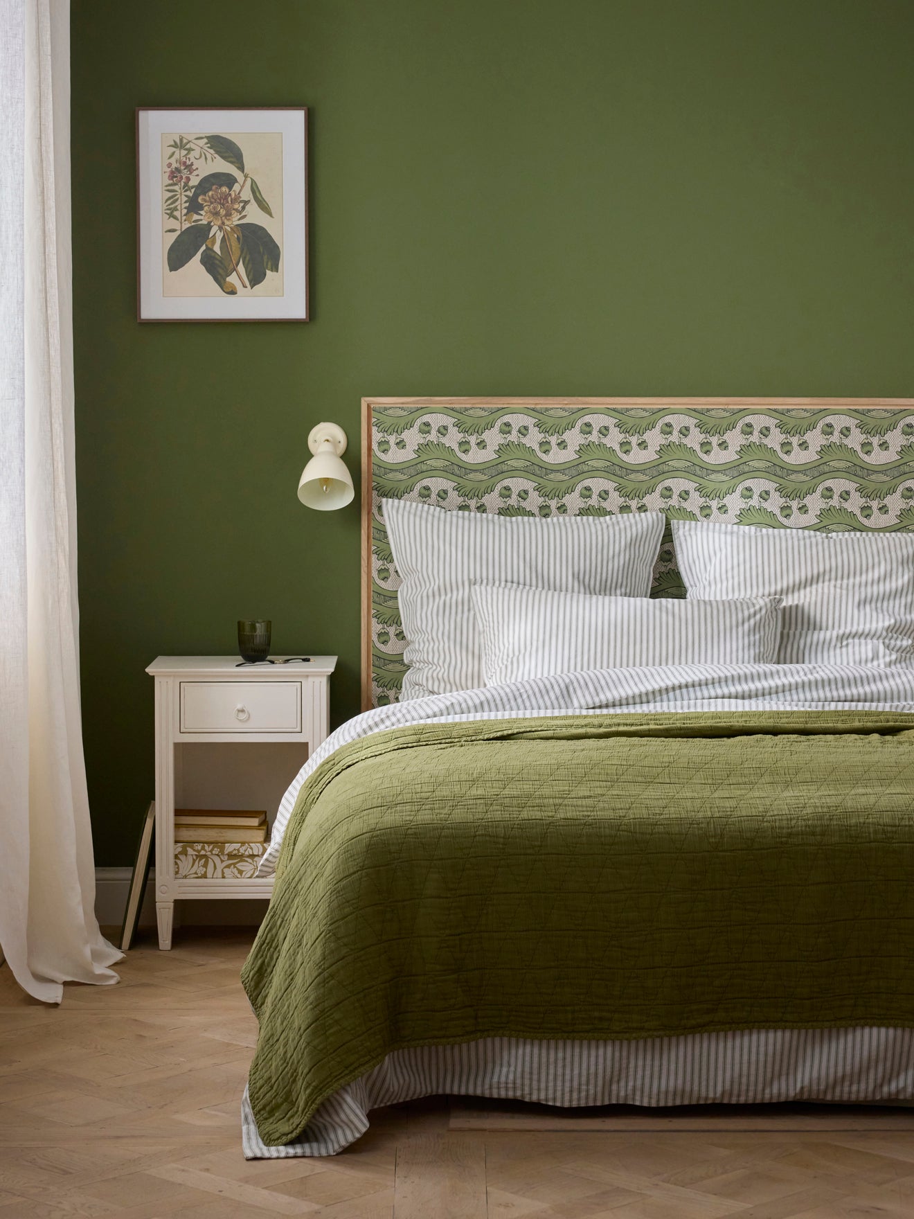 Bedsprei in piquékatoen