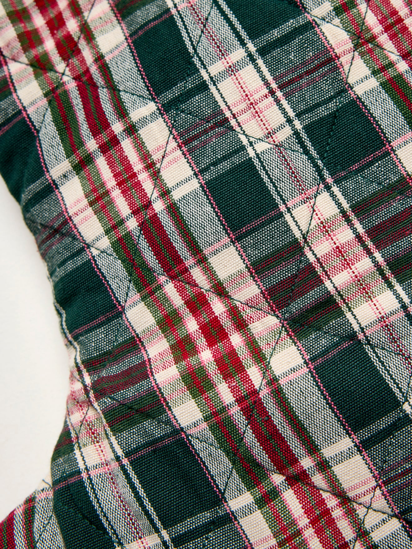 Geruite kerstsok - Kerstcollectie