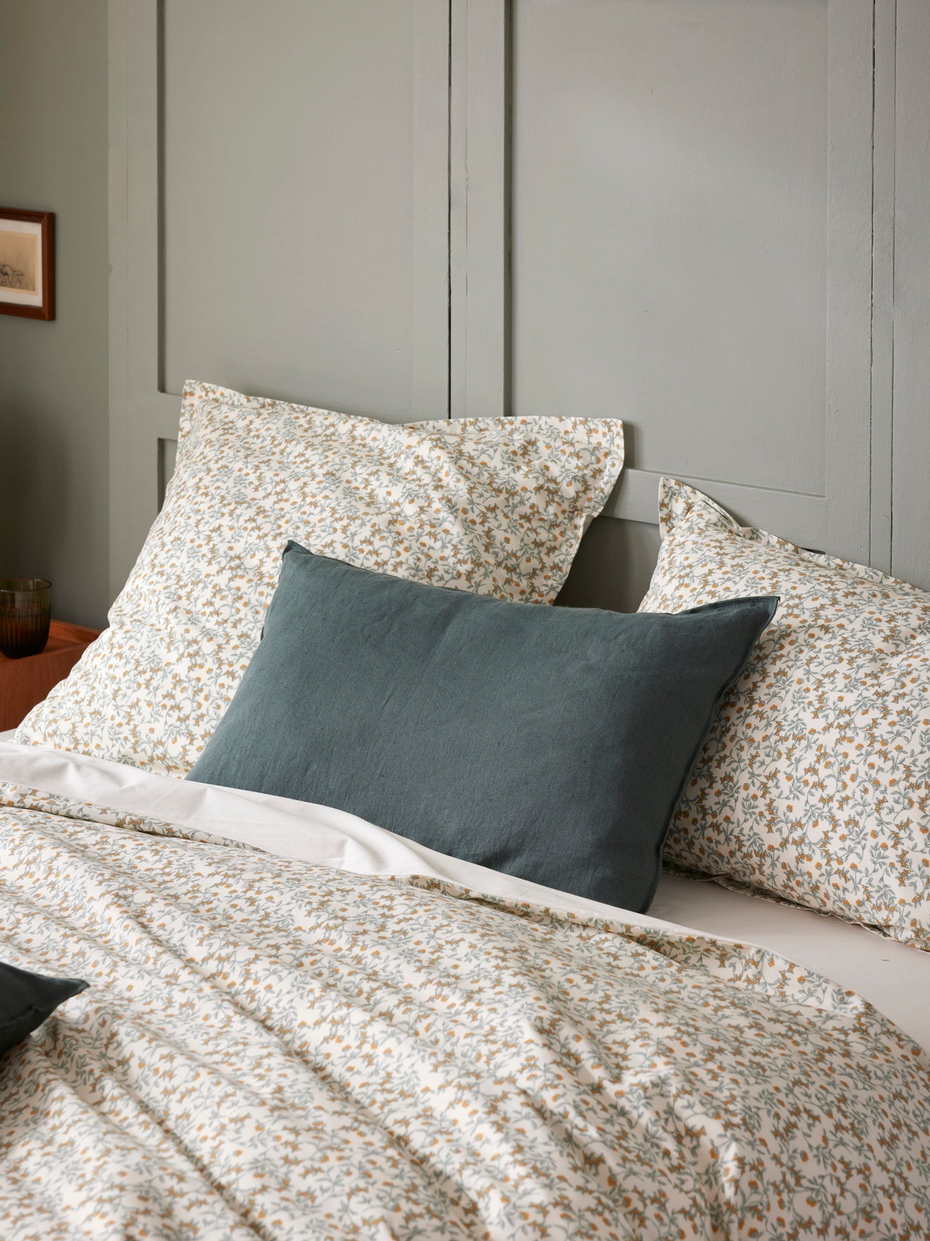 Housse de coussin en lin