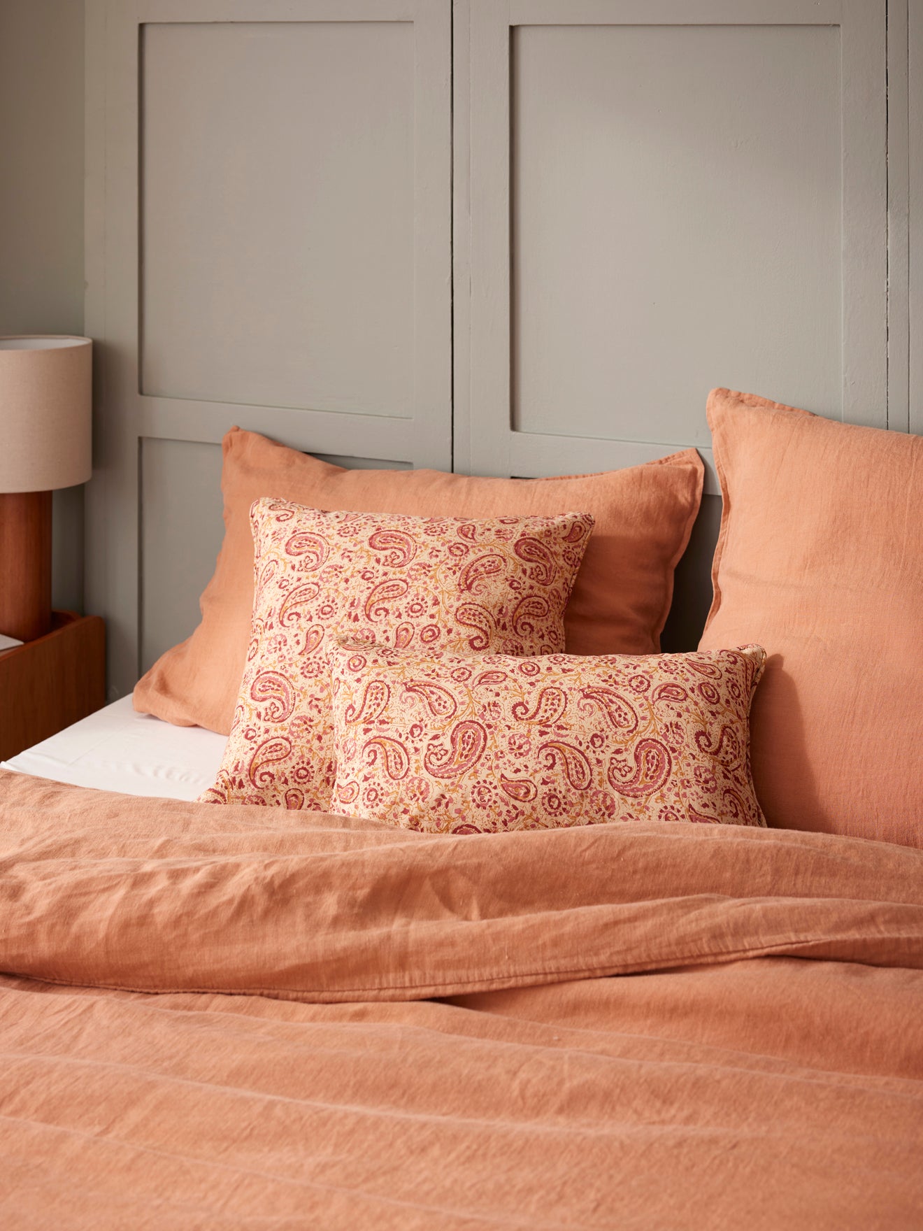 Housse de coussin tissu indien