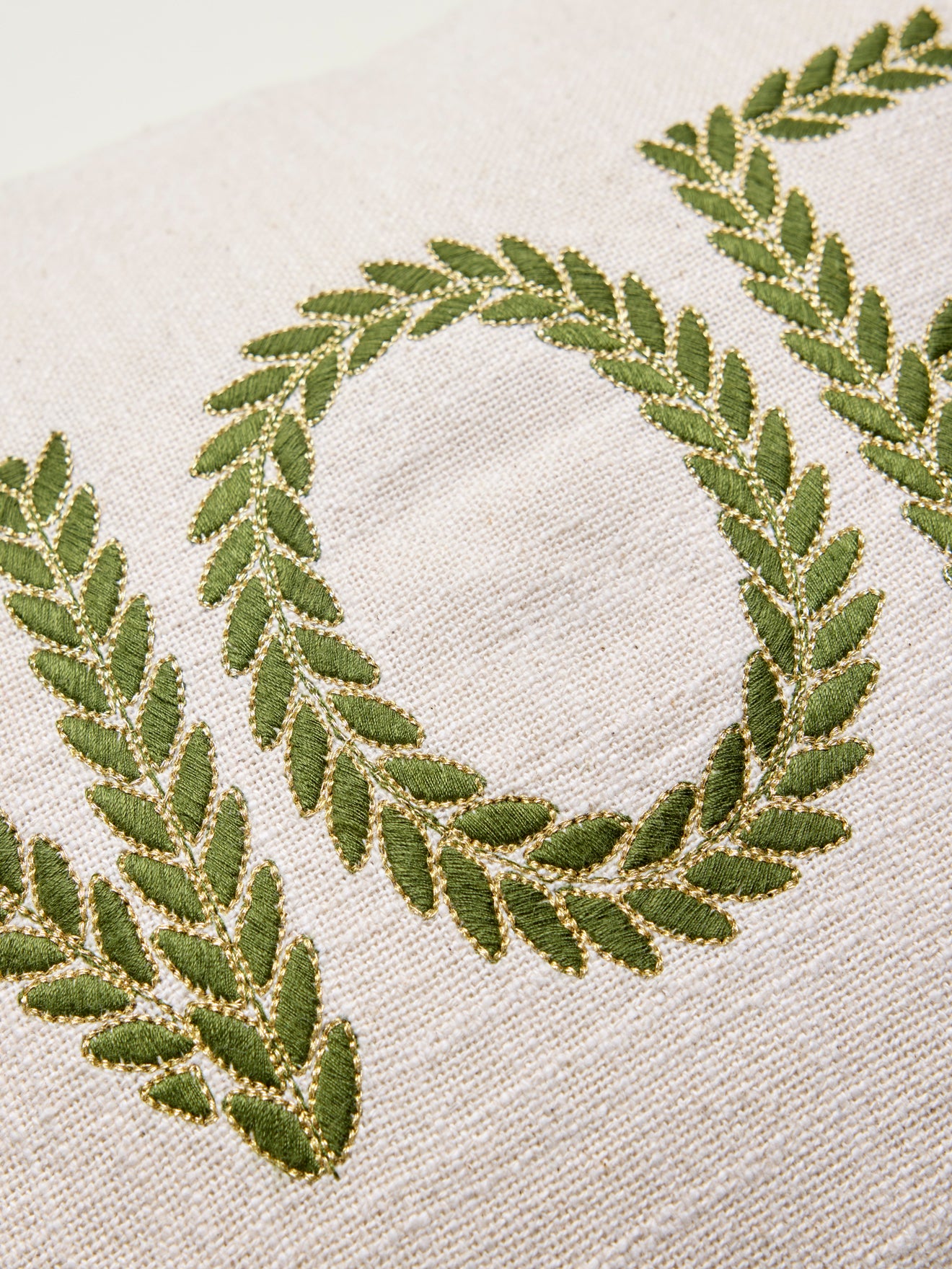 Katoenen kussenhoes voor Kerst