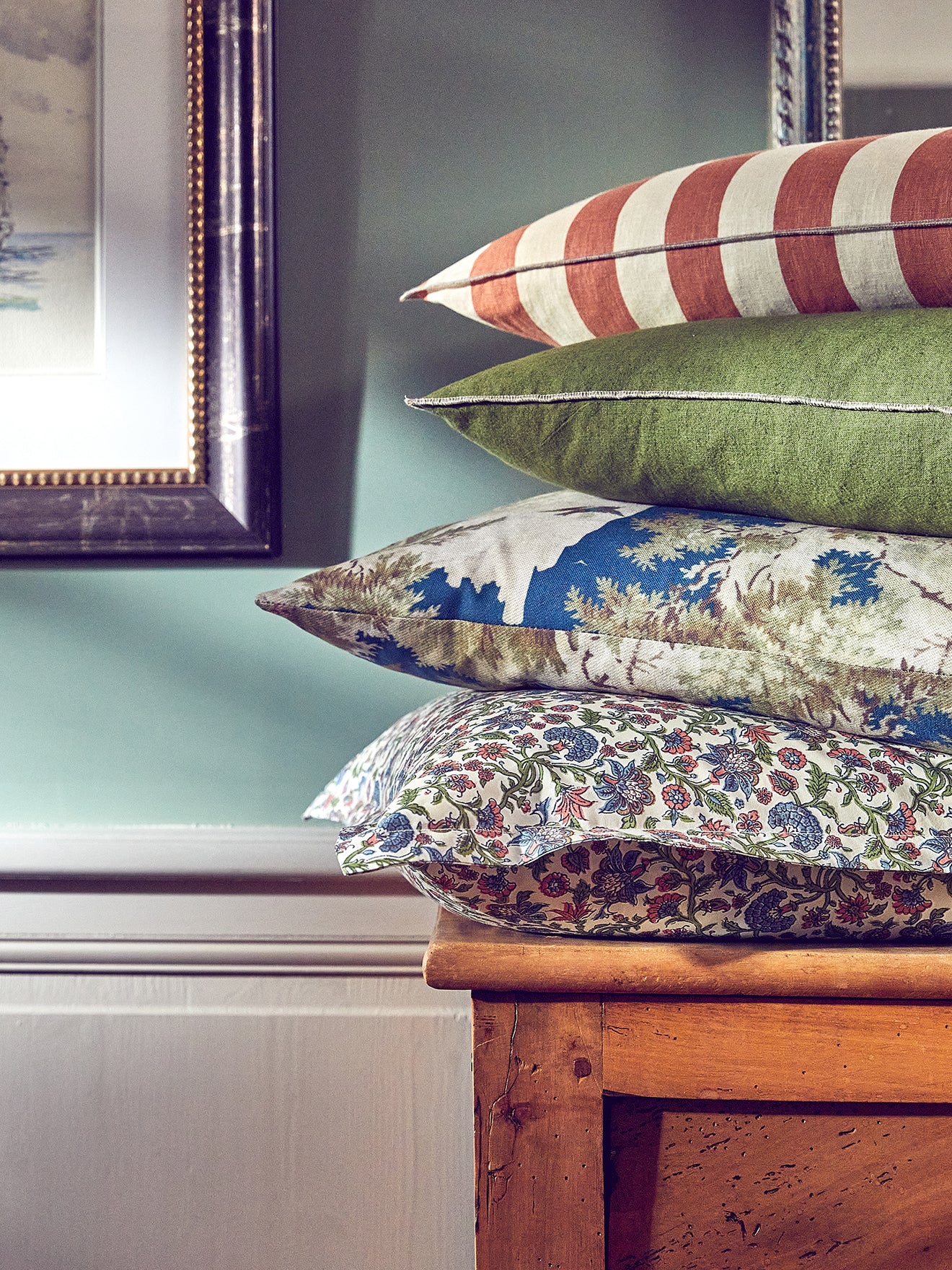 Housse de coussin imprimé Antoinette