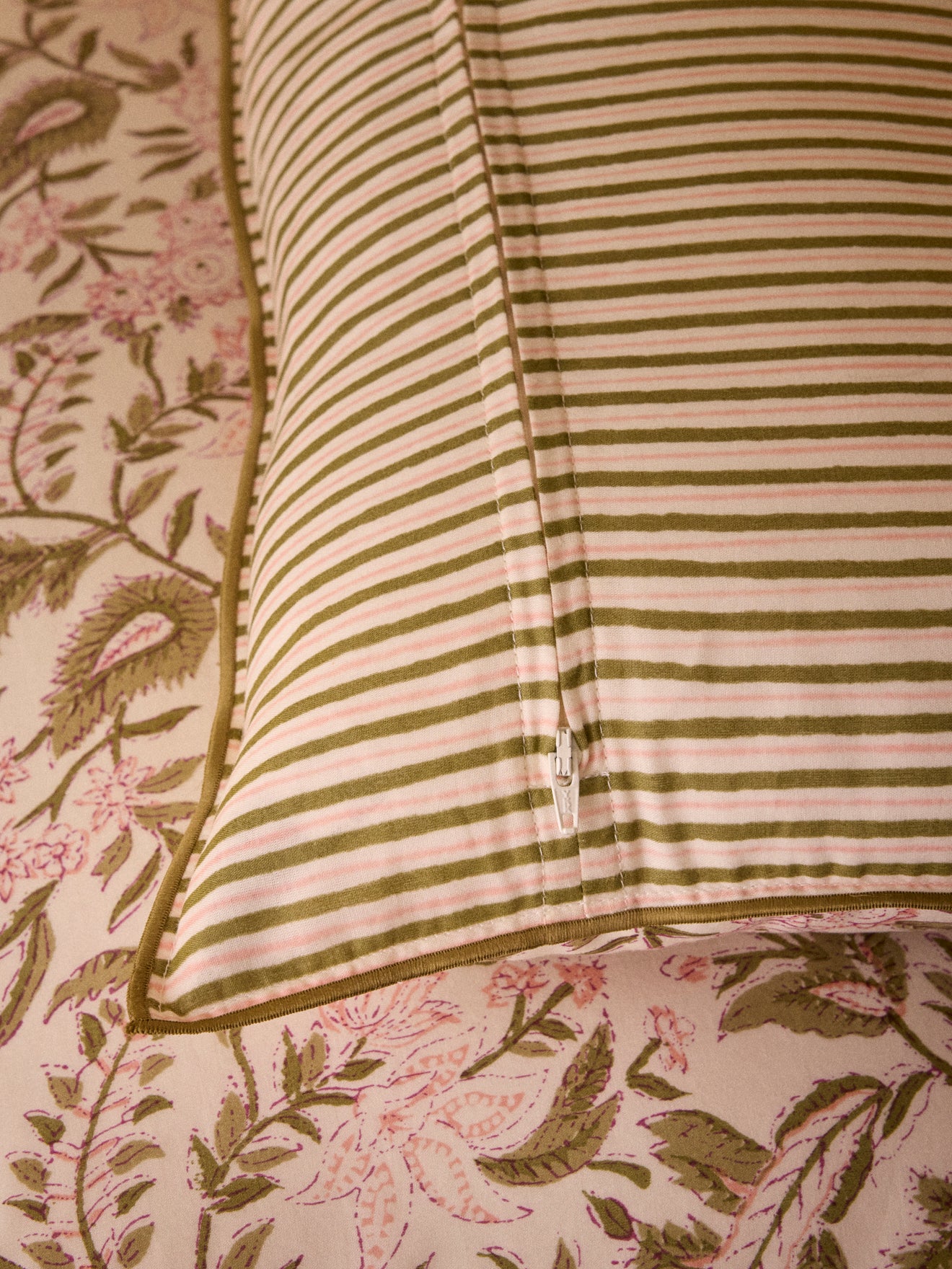 Kussenhoes met Indiase print