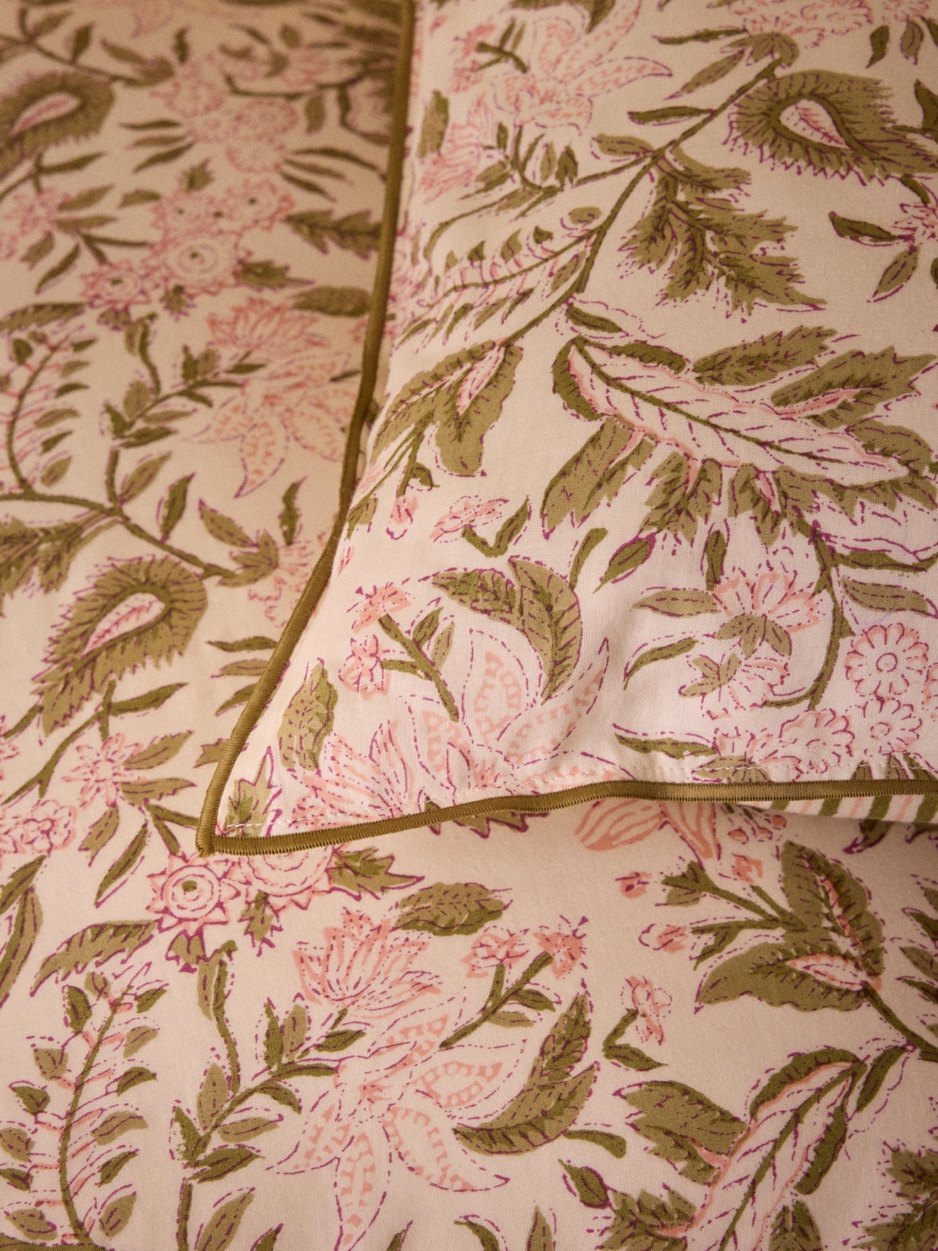 Kussenhoes met Indiase print