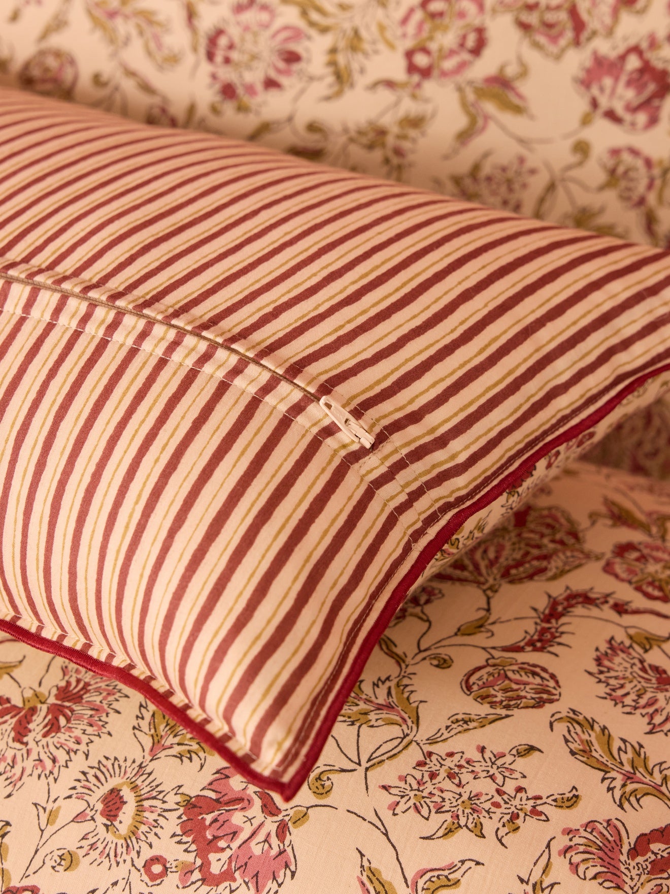 Housse de coussin imprimé indien Penjab
