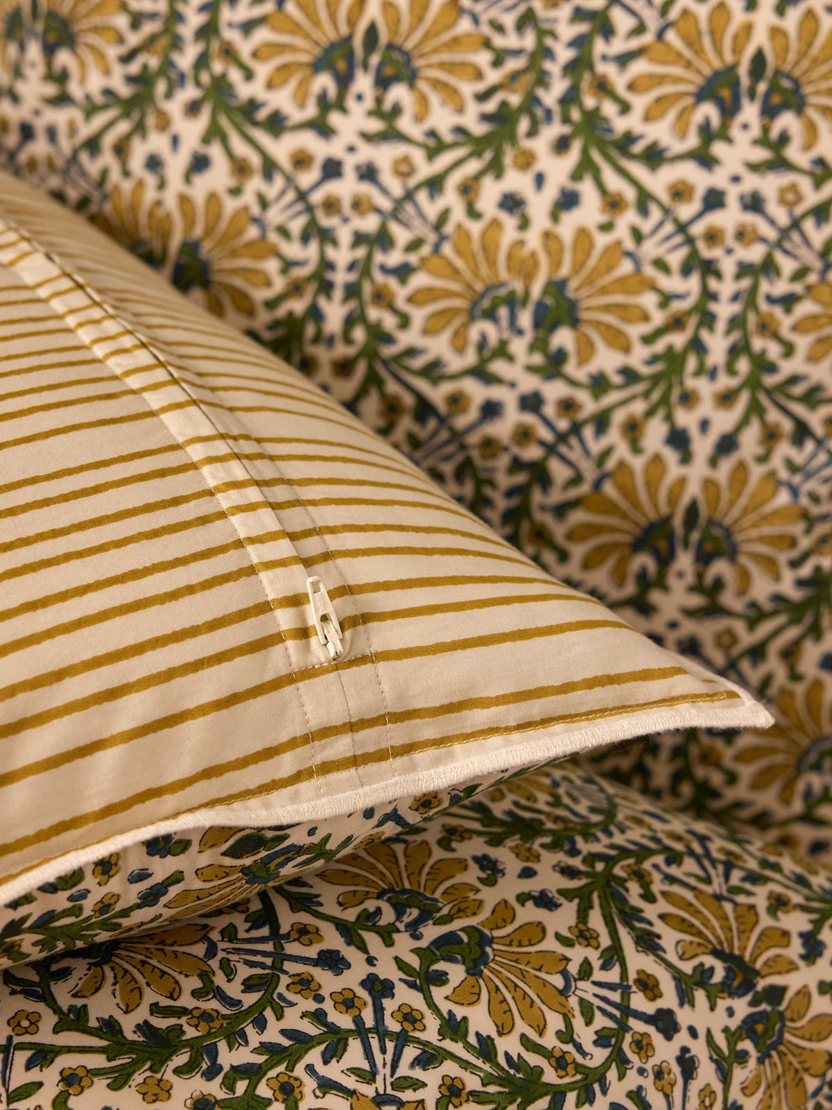 Kussenhoes met Indiase print