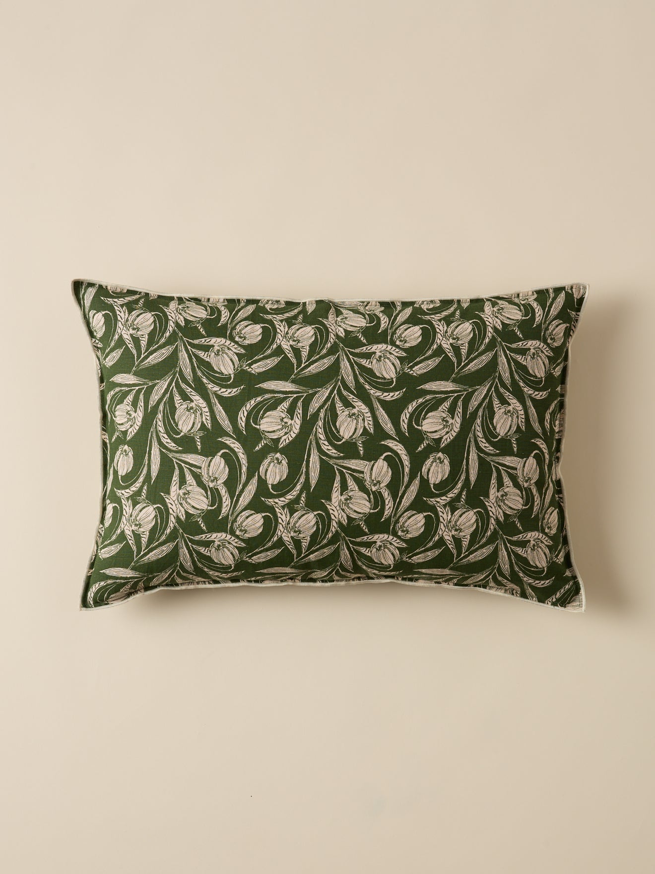 Housse de coussin imprimée "Lucie"