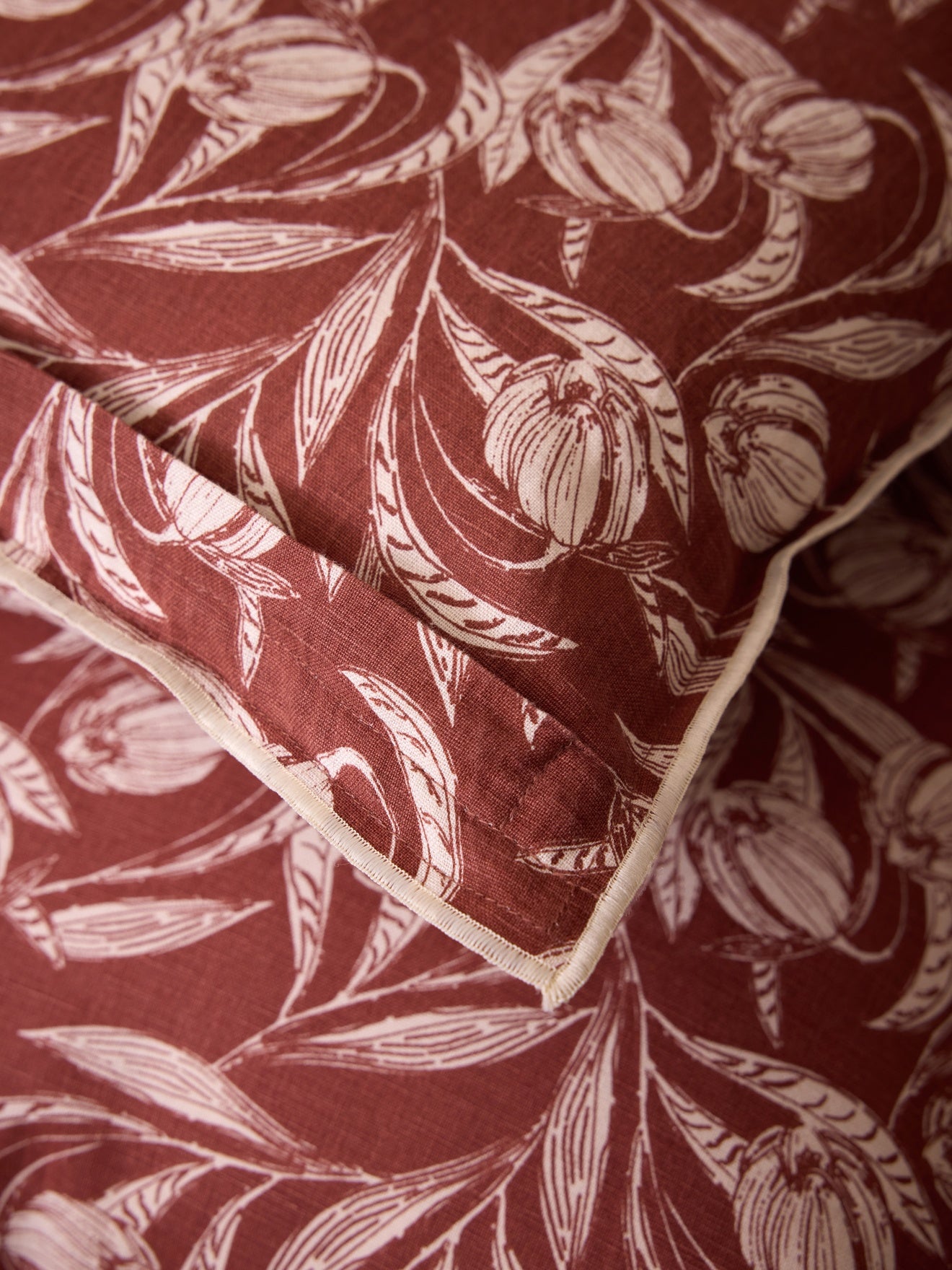 Housse de coussin imprimée "Lucie"