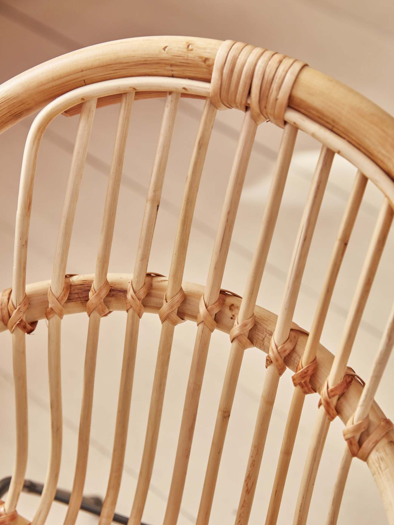 Fauteuil enfant en rotin