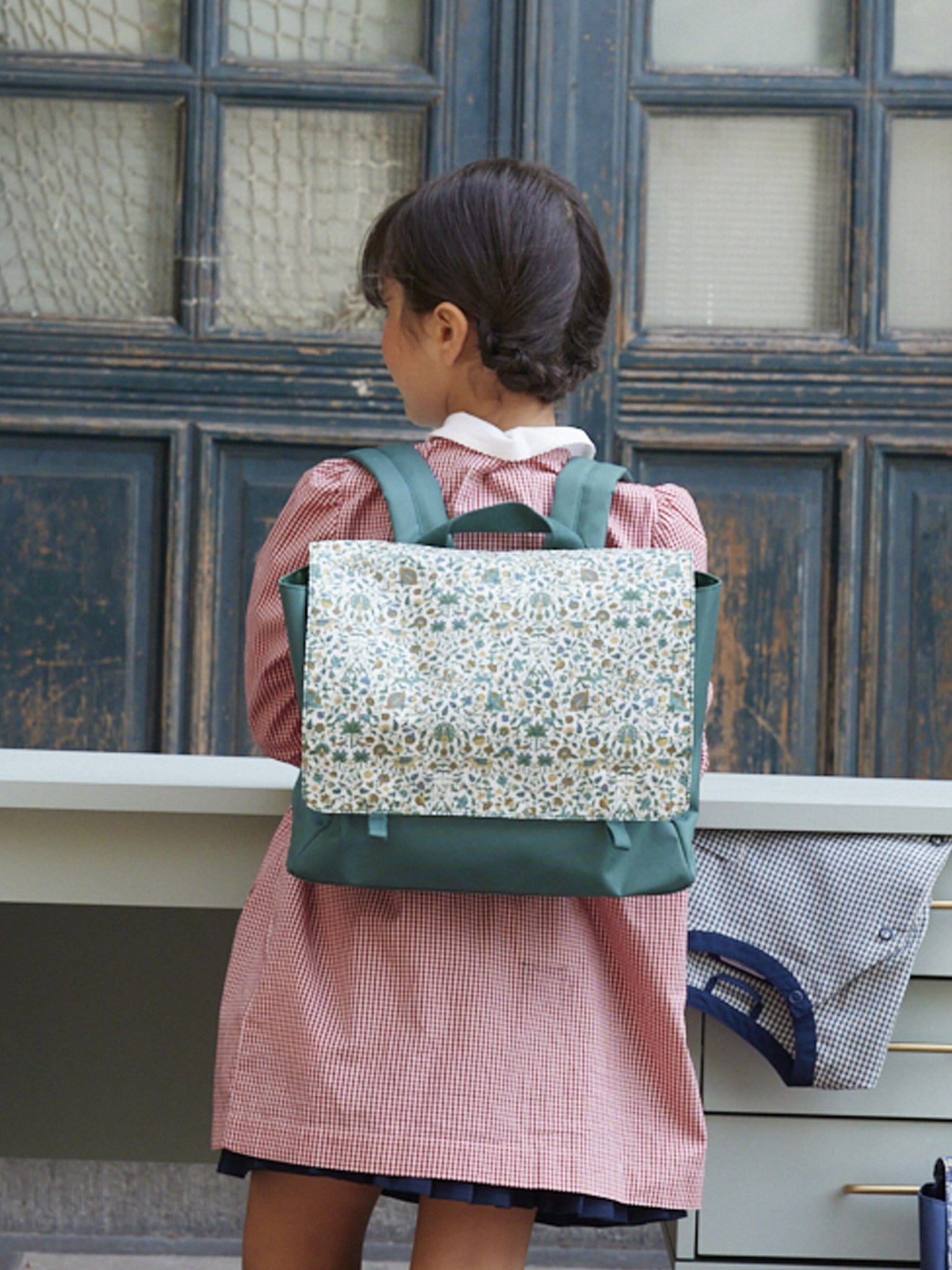 Cartable maternelle tissu Liberty