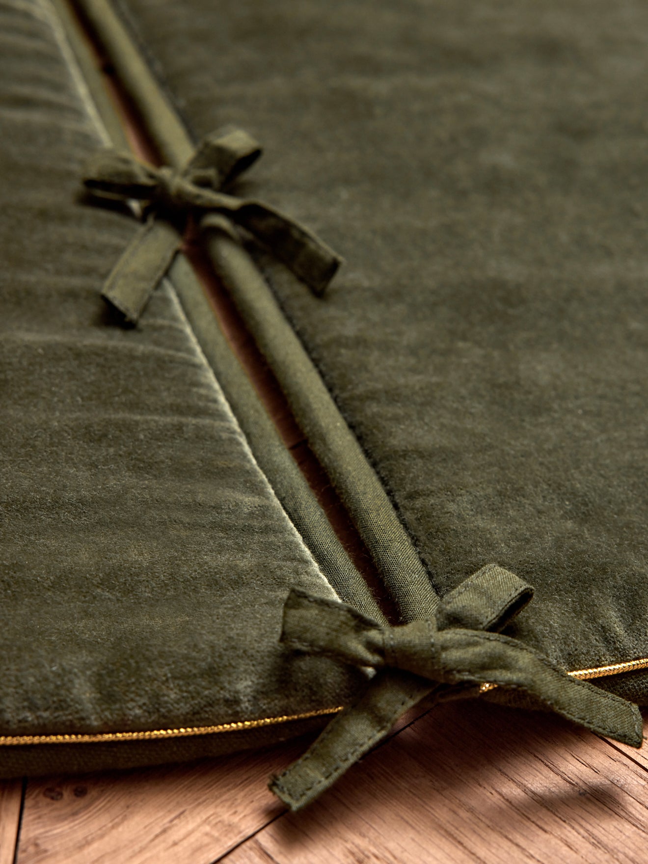 Kerstboomrok in velours