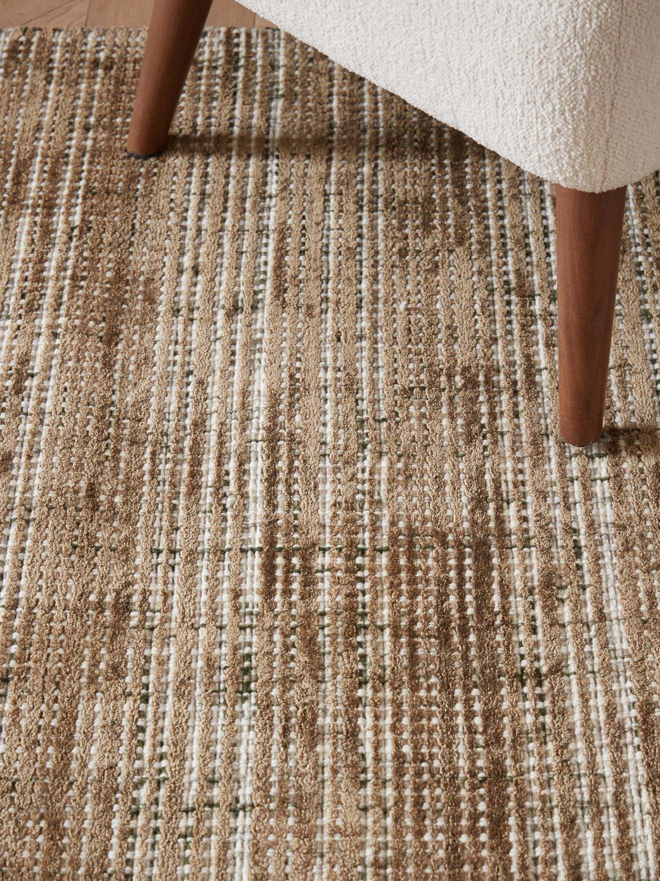 Tapis Manuel en viscose et laine, petit modèle