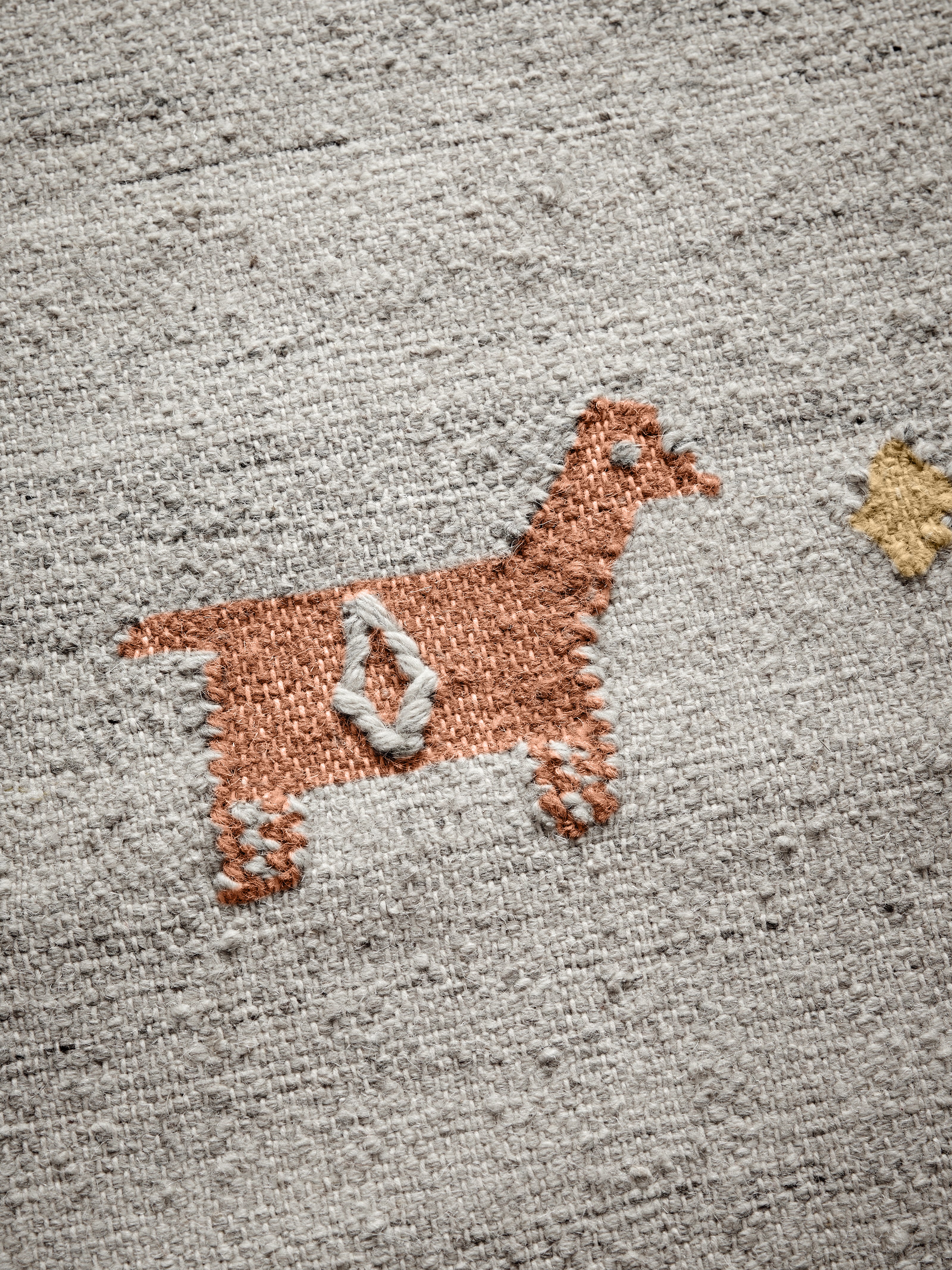 Tapis Joseph en laine et coton tissés