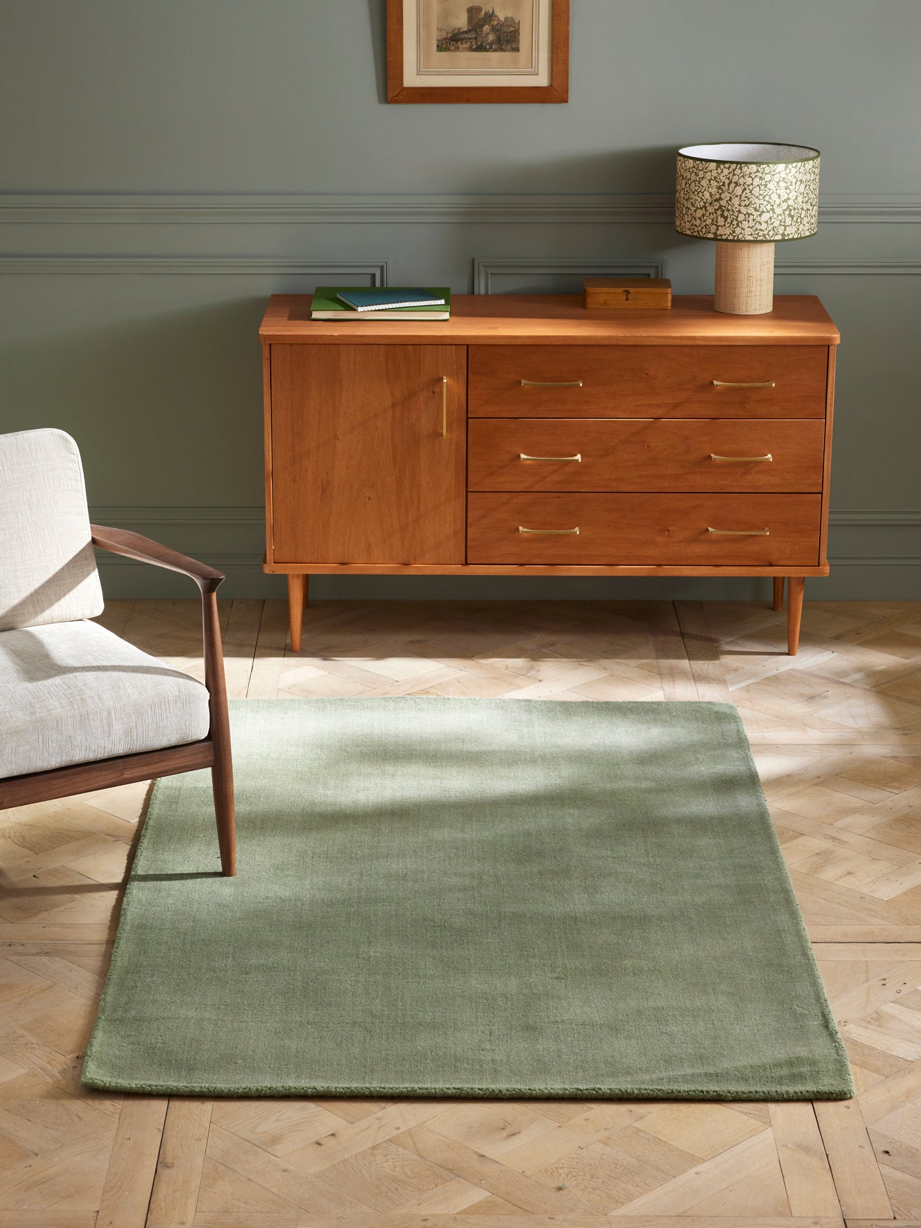 Tapis Serge en laine, petit modèle