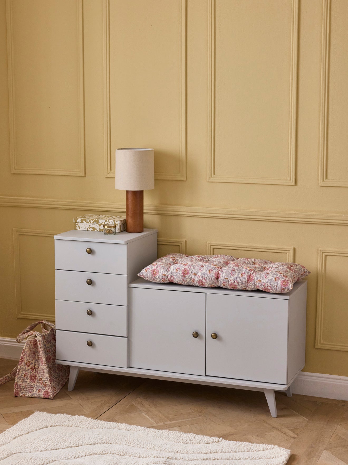 Decoratieve matras met Indore-print - formaat S