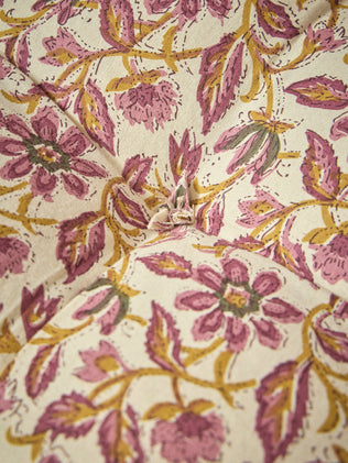Matelas déco en tissu indien