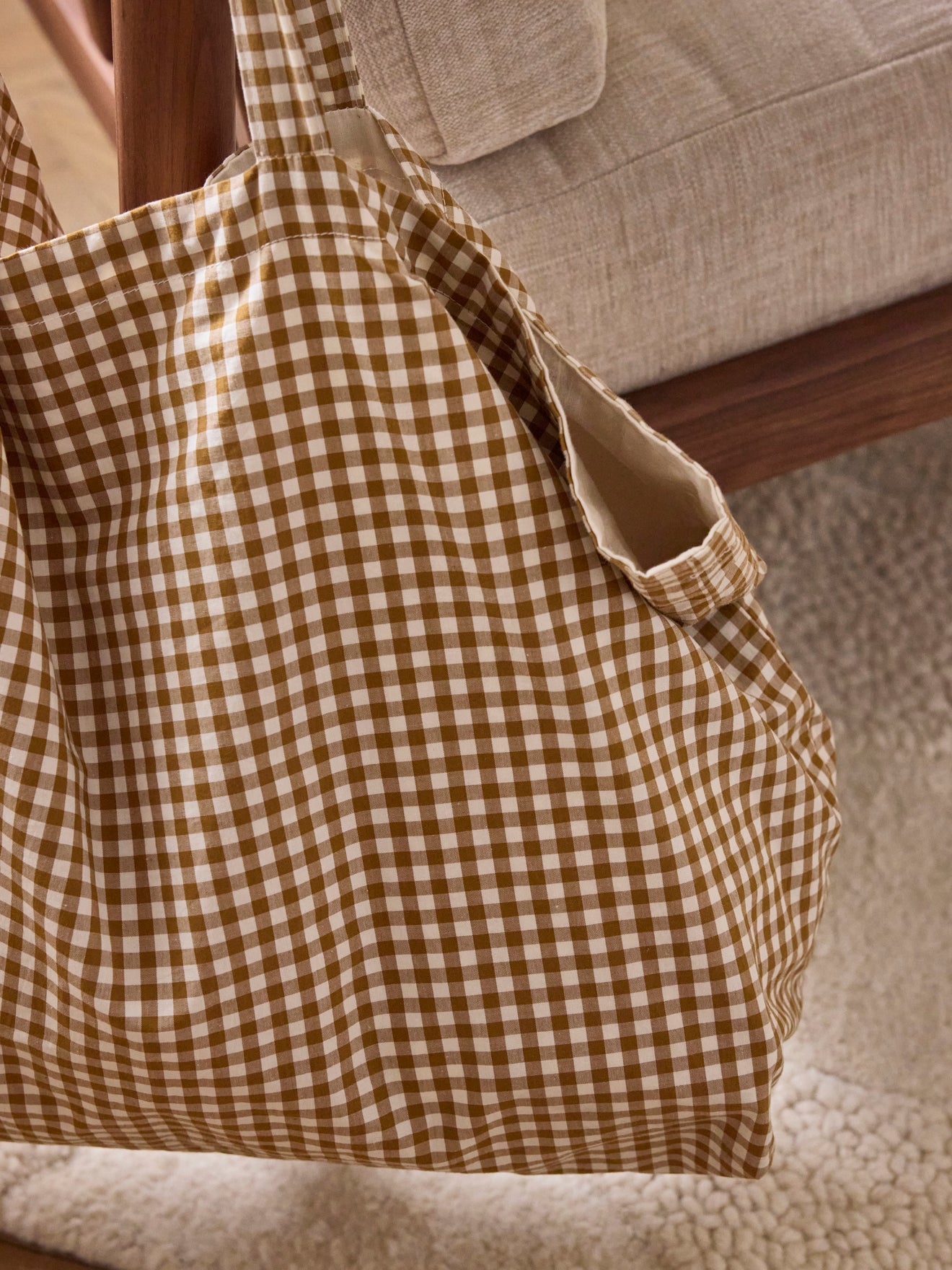 Sac cabas - imprimé vichy