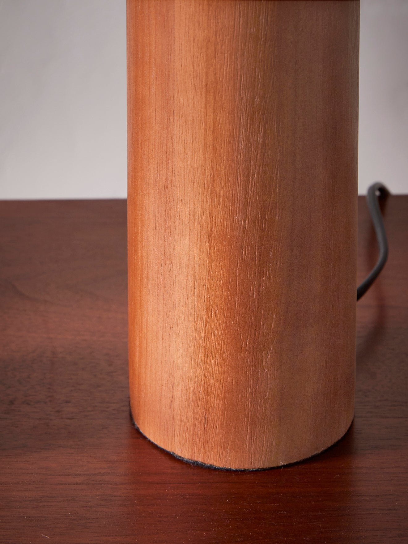 Lampe bois naturel