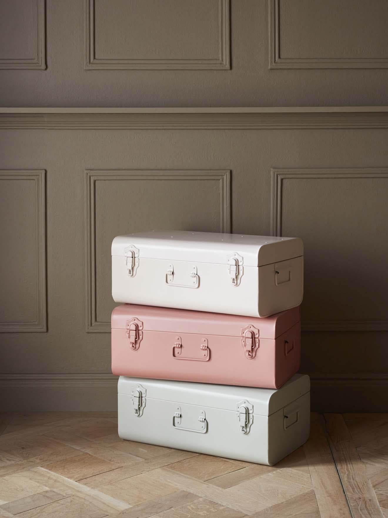 Opbergkoffer in metaal